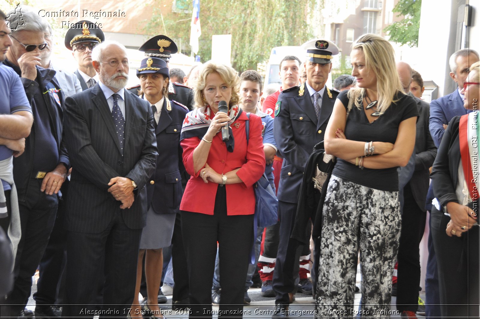 Alessandria 17 Settembre 2016 - Inaugurazione Centro Emergenze - Croce Rossa Italiana- Comitato Regionale del Piemonte