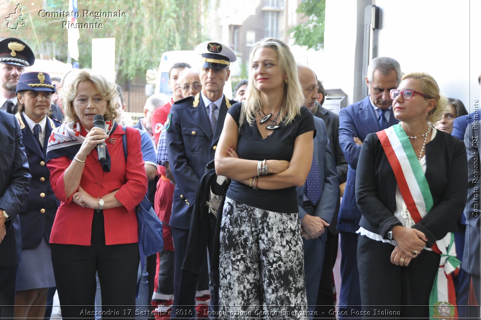 Alessandria 17 Settembre 2016 - Inaugurazione Centro Emergenze - Croce Rossa Italiana- Comitato Regionale del Piemonte