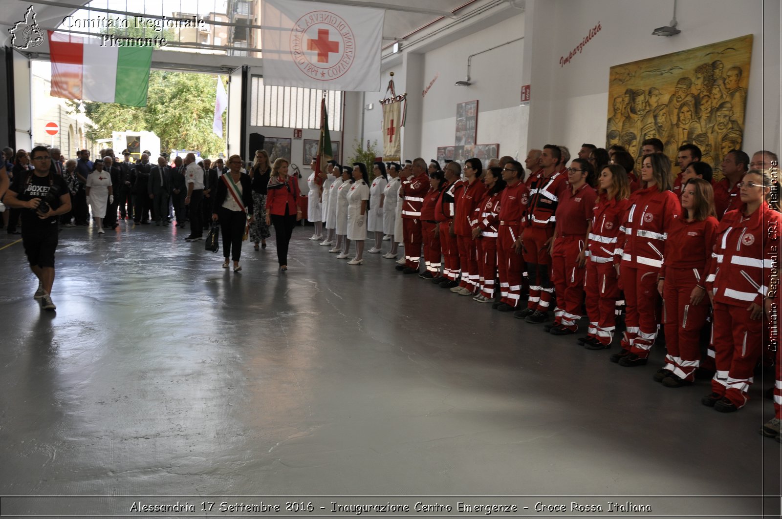 Alessandria 17 Settembre 2016 - Inaugurazione Centro Emergenze - Croce Rossa Italiana- Comitato Regionale del Piemonte