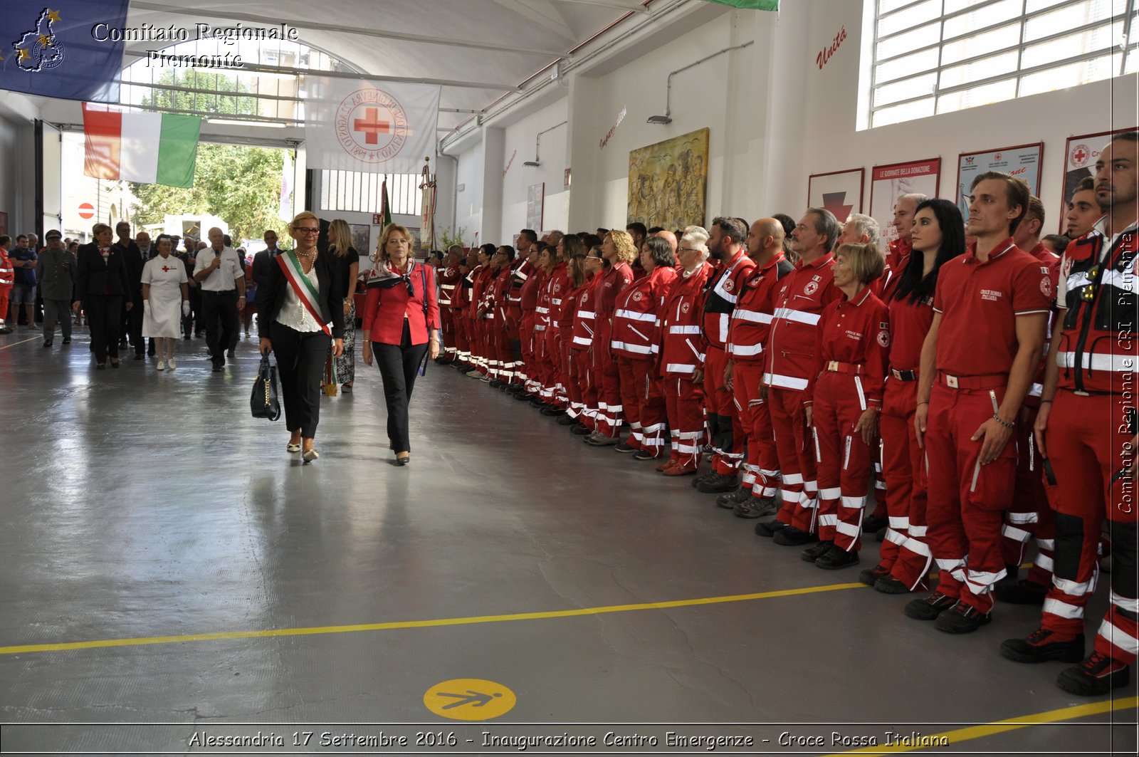 Alessandria 17 Settembre 2016 - Inaugurazione Centro Emergenze - Croce Rossa Italiana- Comitato Regionale del Piemonte