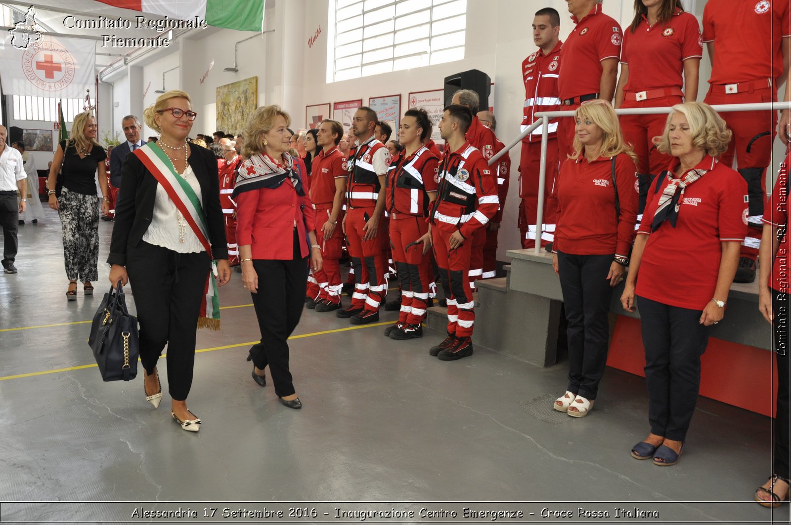 Alessandria 17 Settembre 2016 - Inaugurazione Centro Emergenze - Croce Rossa Italiana- Comitato Regionale del Piemonte