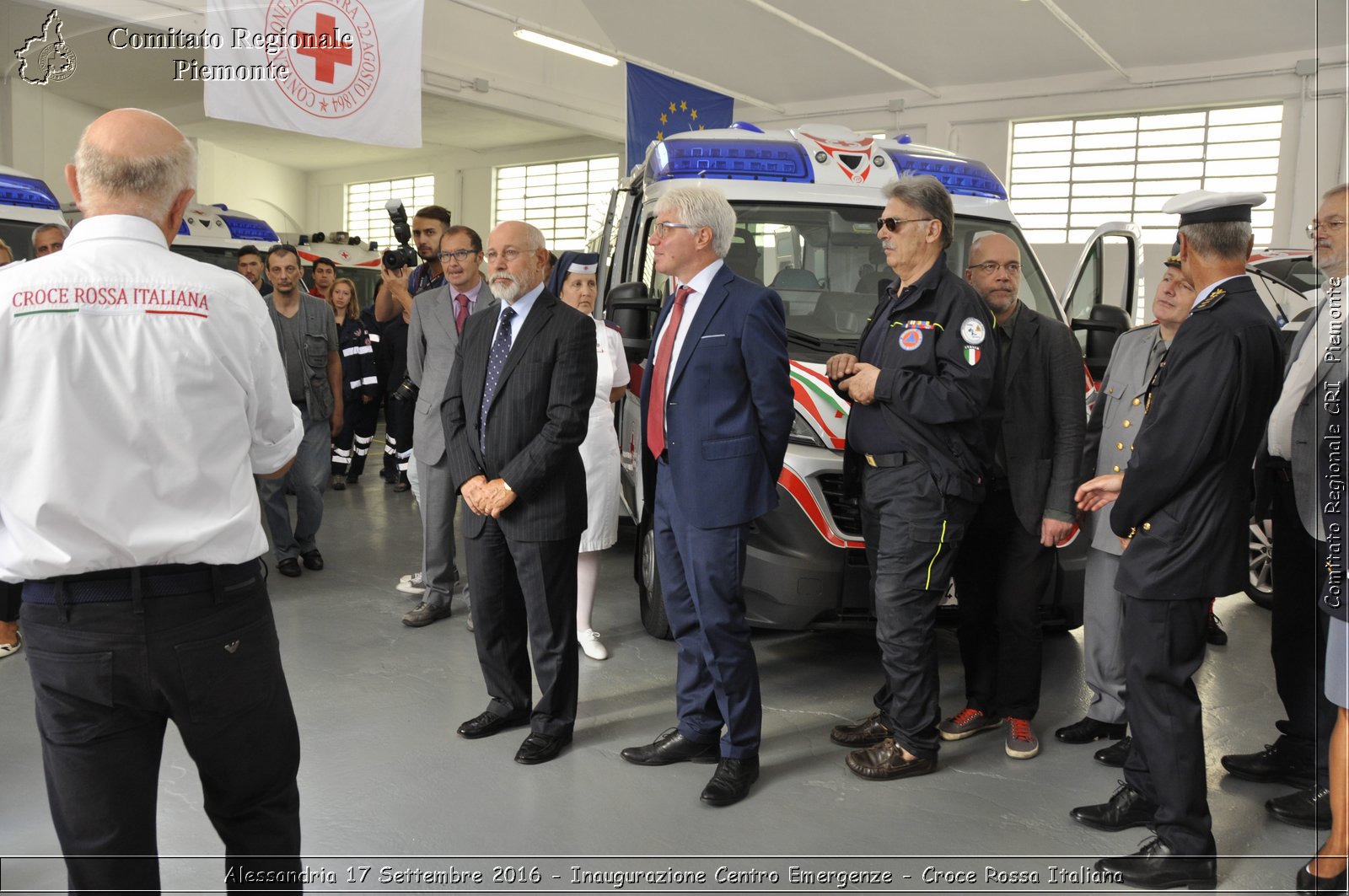 Alessandria 17 Settembre 2016 - Inaugurazione Centro Emergenze - Croce Rossa Italiana- Comitato Regionale del Piemonte