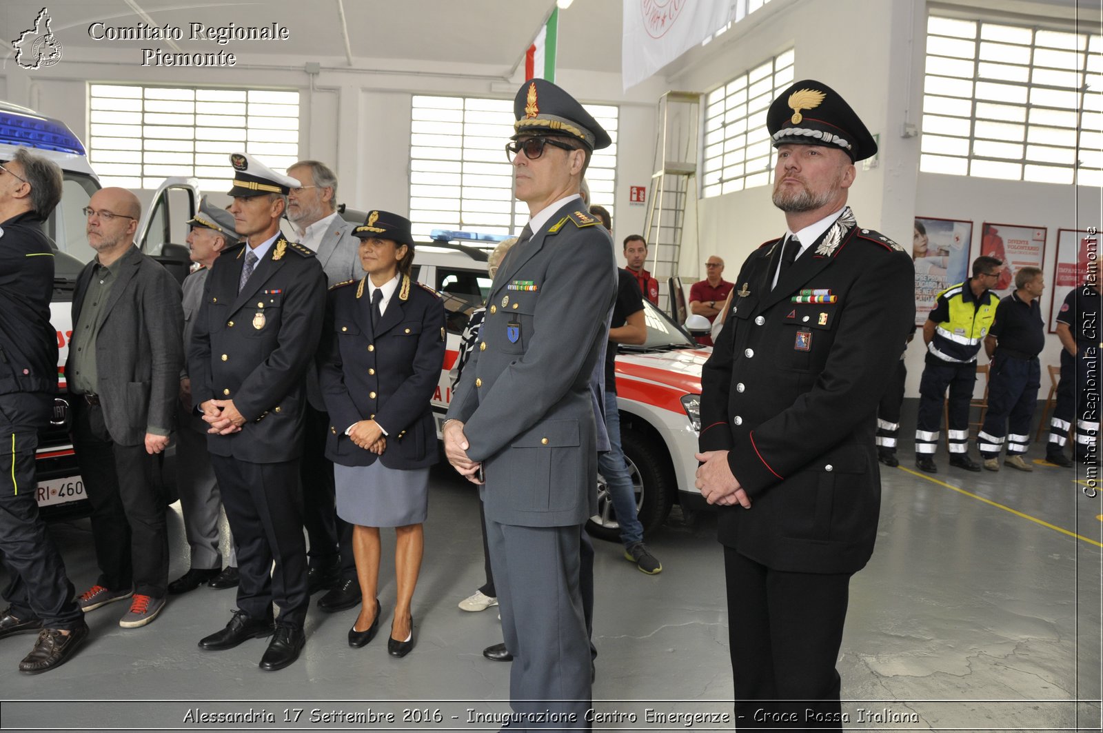 Alessandria 17 Settembre 2016 - Inaugurazione Centro Emergenze - Croce Rossa Italiana- Comitato Regionale del Piemonte