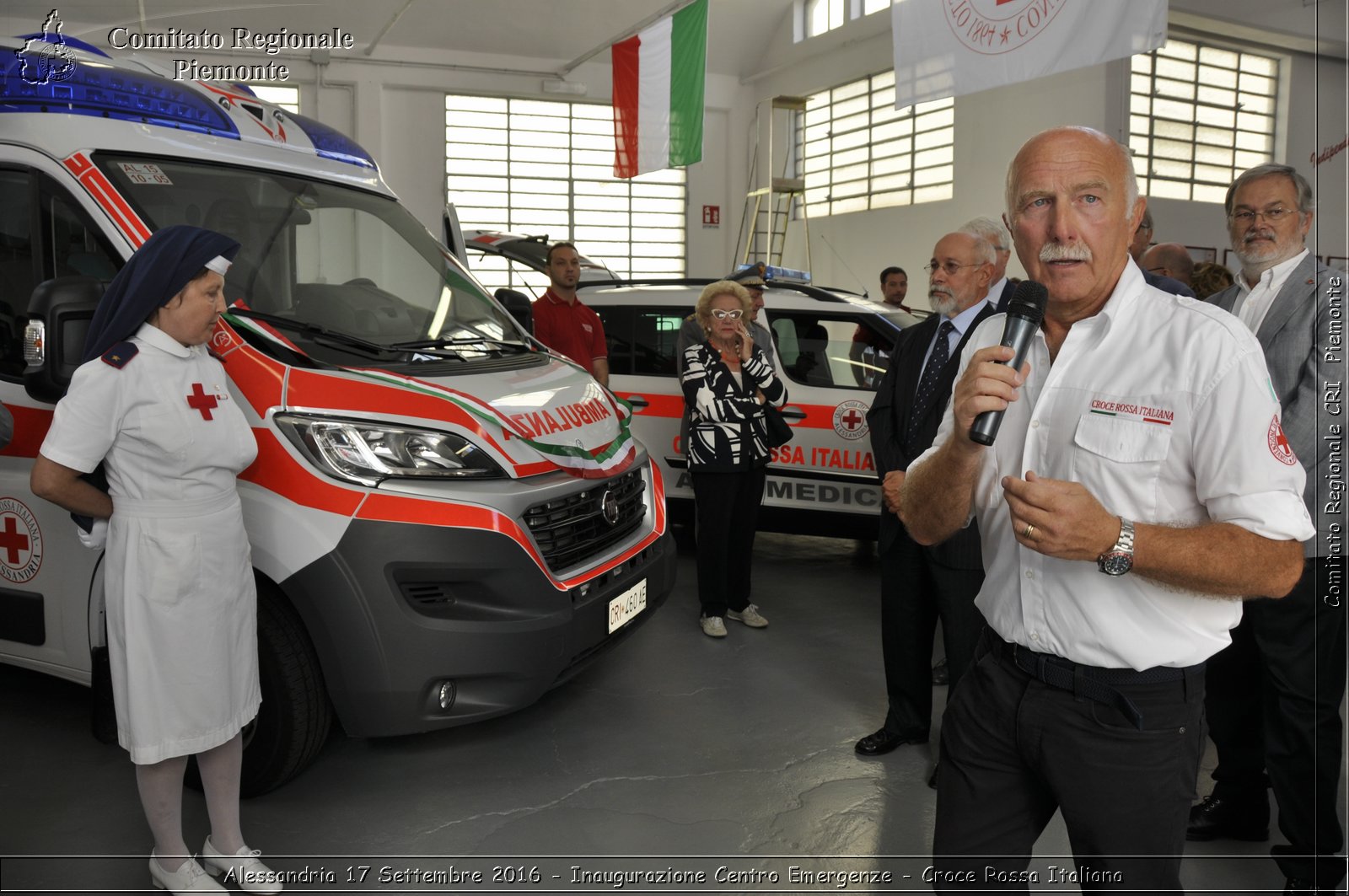 Alessandria 17 Settembre 2016 - Inaugurazione Centro Emergenze - Croce Rossa Italiana- Comitato Regionale del Piemonte