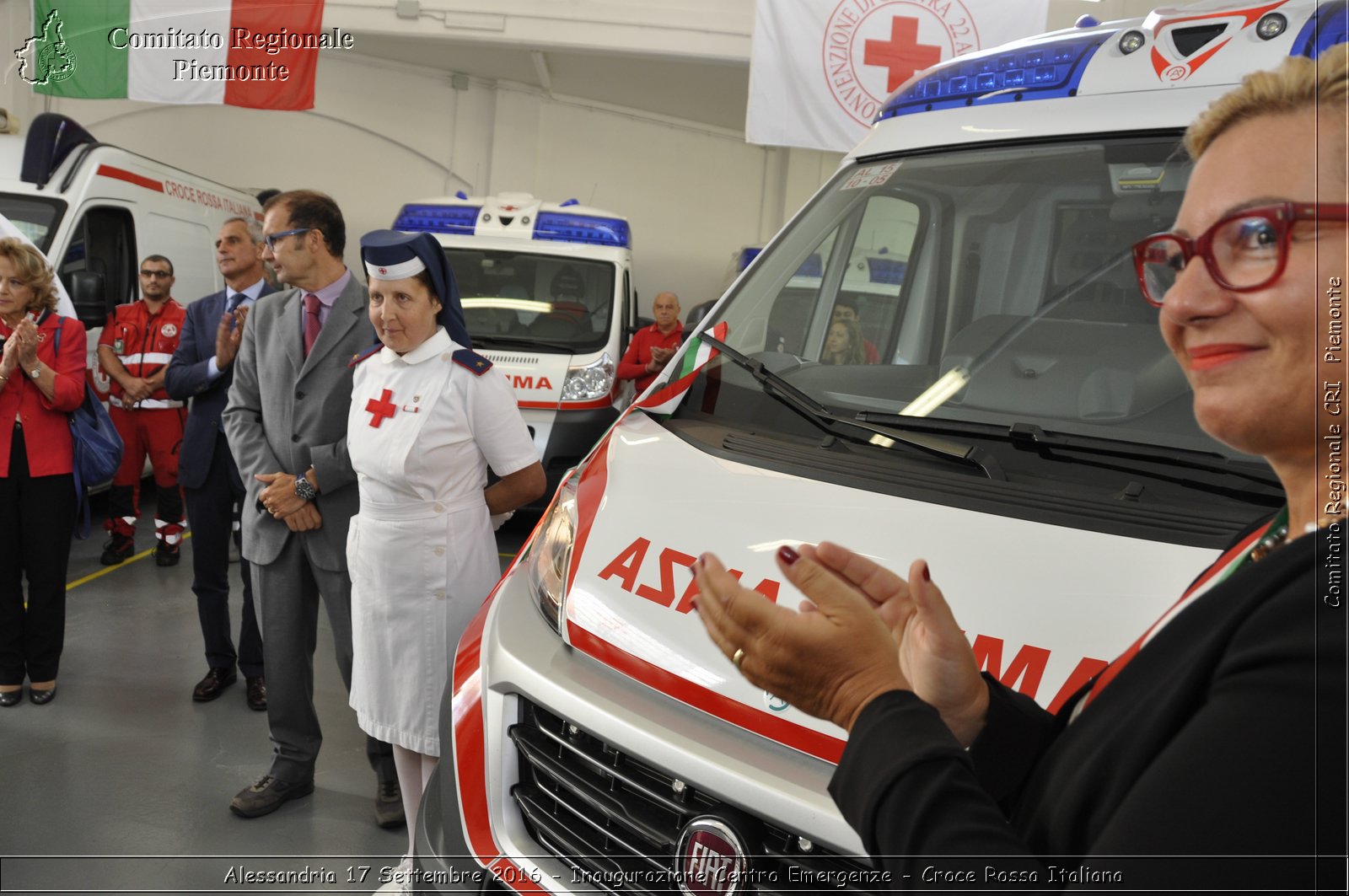 Alessandria 17 Settembre 2016 - Inaugurazione Centro Emergenze - Croce Rossa Italiana- Comitato Regionale del Piemonte