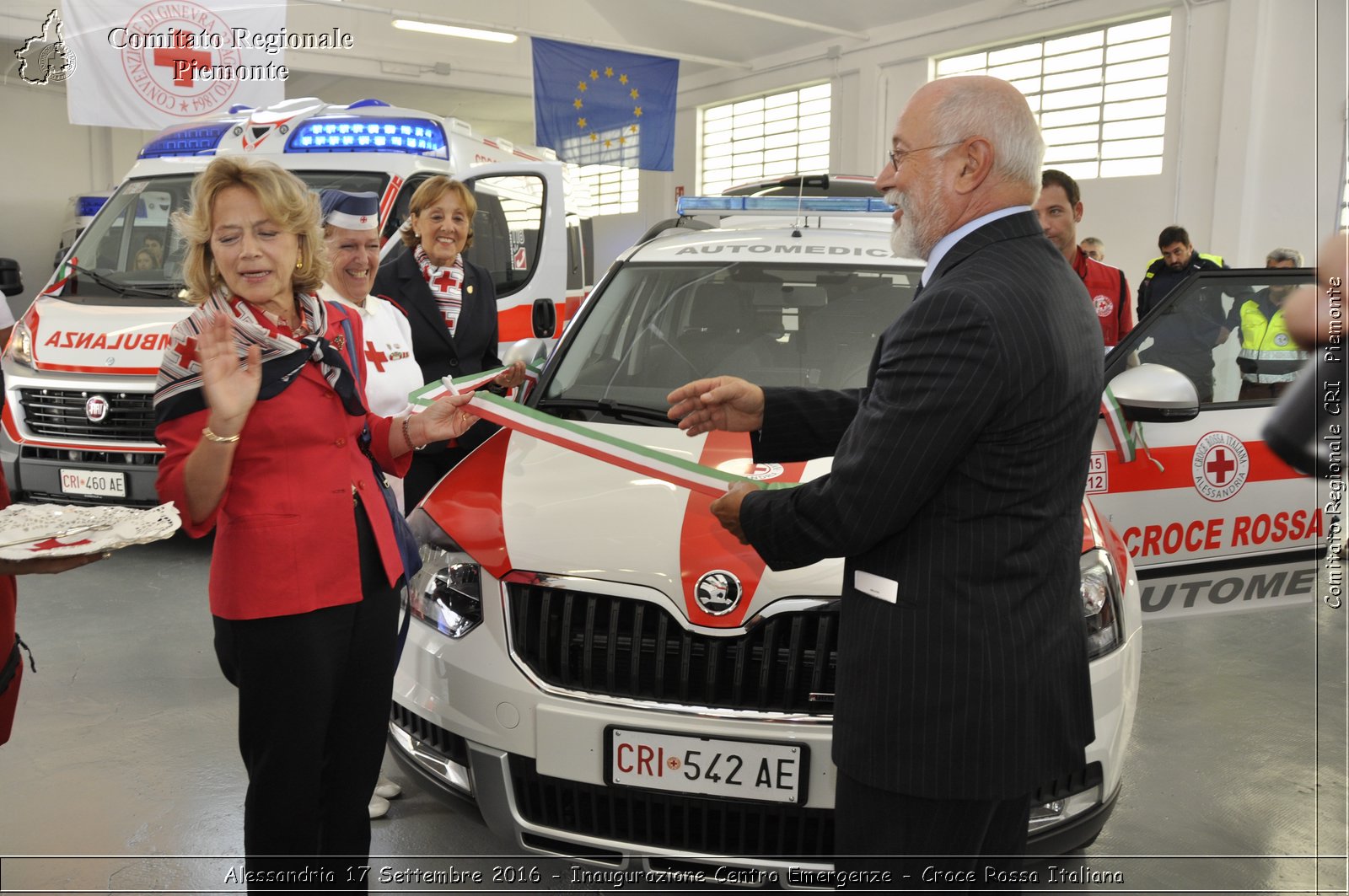 Alessandria 17 Settembre 2016 - Inaugurazione Centro Emergenze - Croce Rossa Italiana- Comitato Regionale del Piemonte