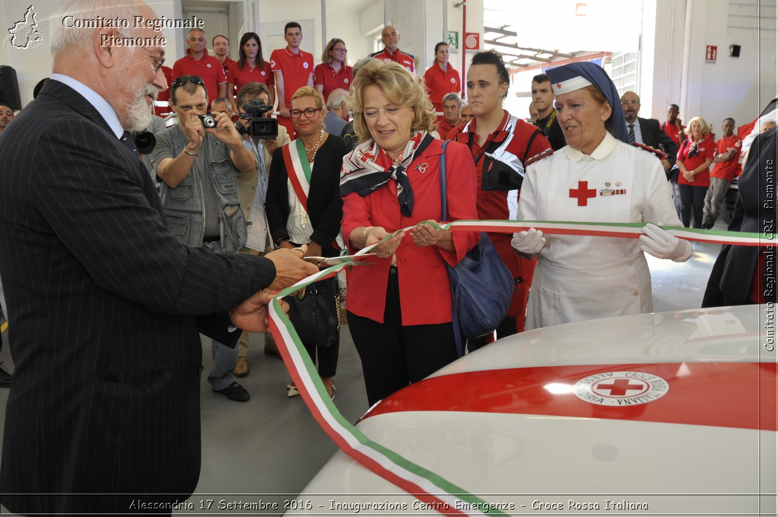 Alessandria 17 Settembre 2016 - Inaugurazione Centro Emergenze - Croce Rossa Italiana- Comitato Regionale del Piemonte