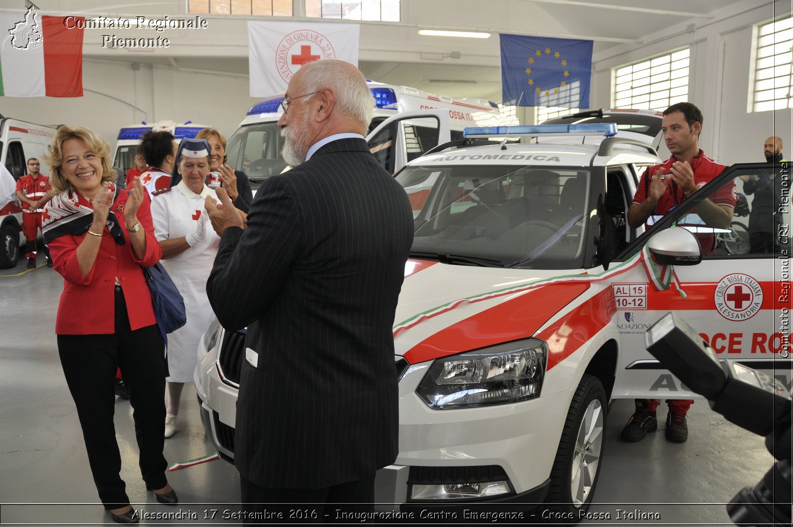 Alessandria 17 Settembre 2016 - Inaugurazione Centro Emergenze - Croce Rossa Italiana- Comitato Regionale del Piemonte