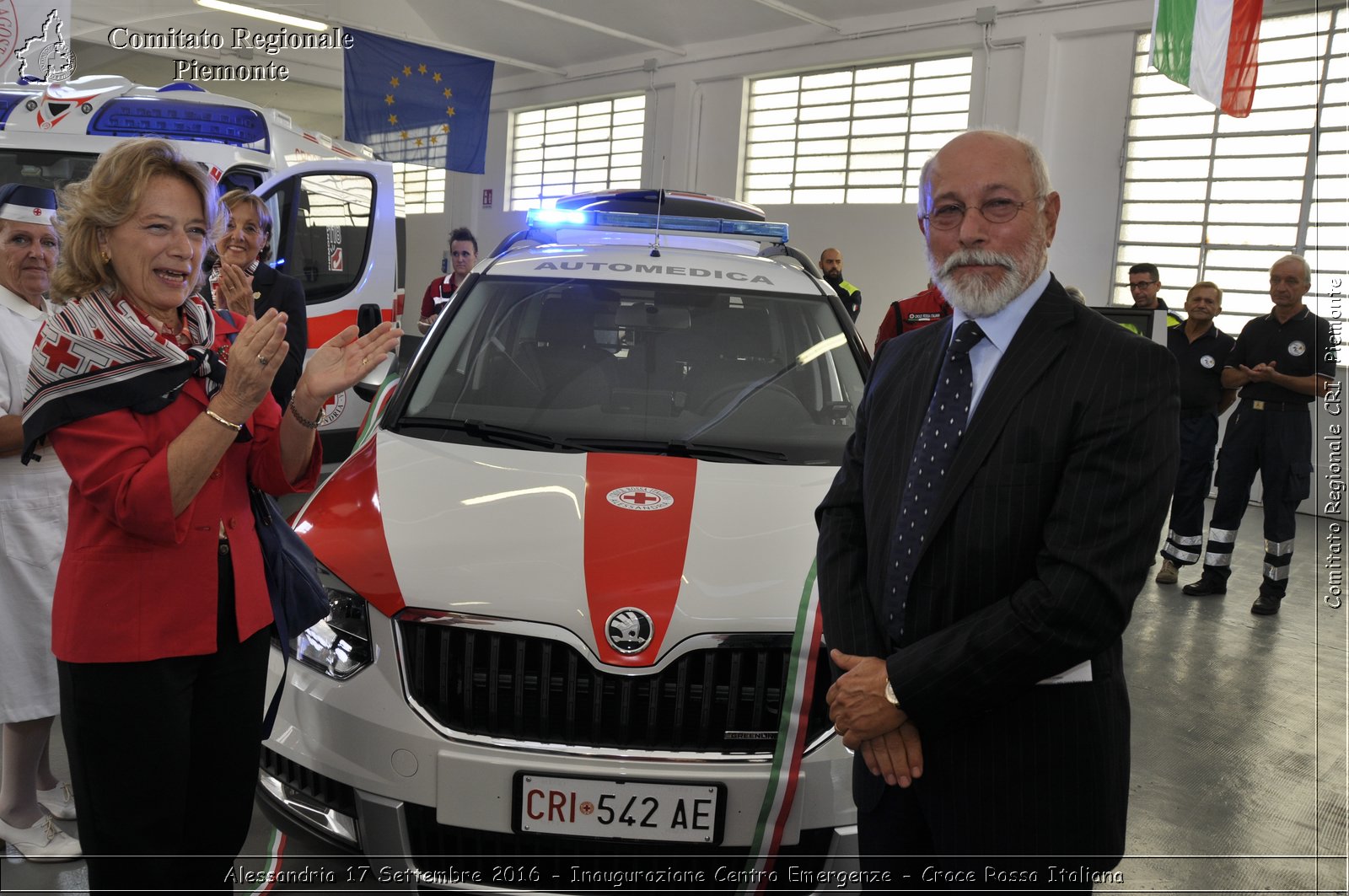 Alessandria 17 Settembre 2016 - Inaugurazione Centro Emergenze - Croce Rossa Italiana- Comitato Regionale del Piemonte