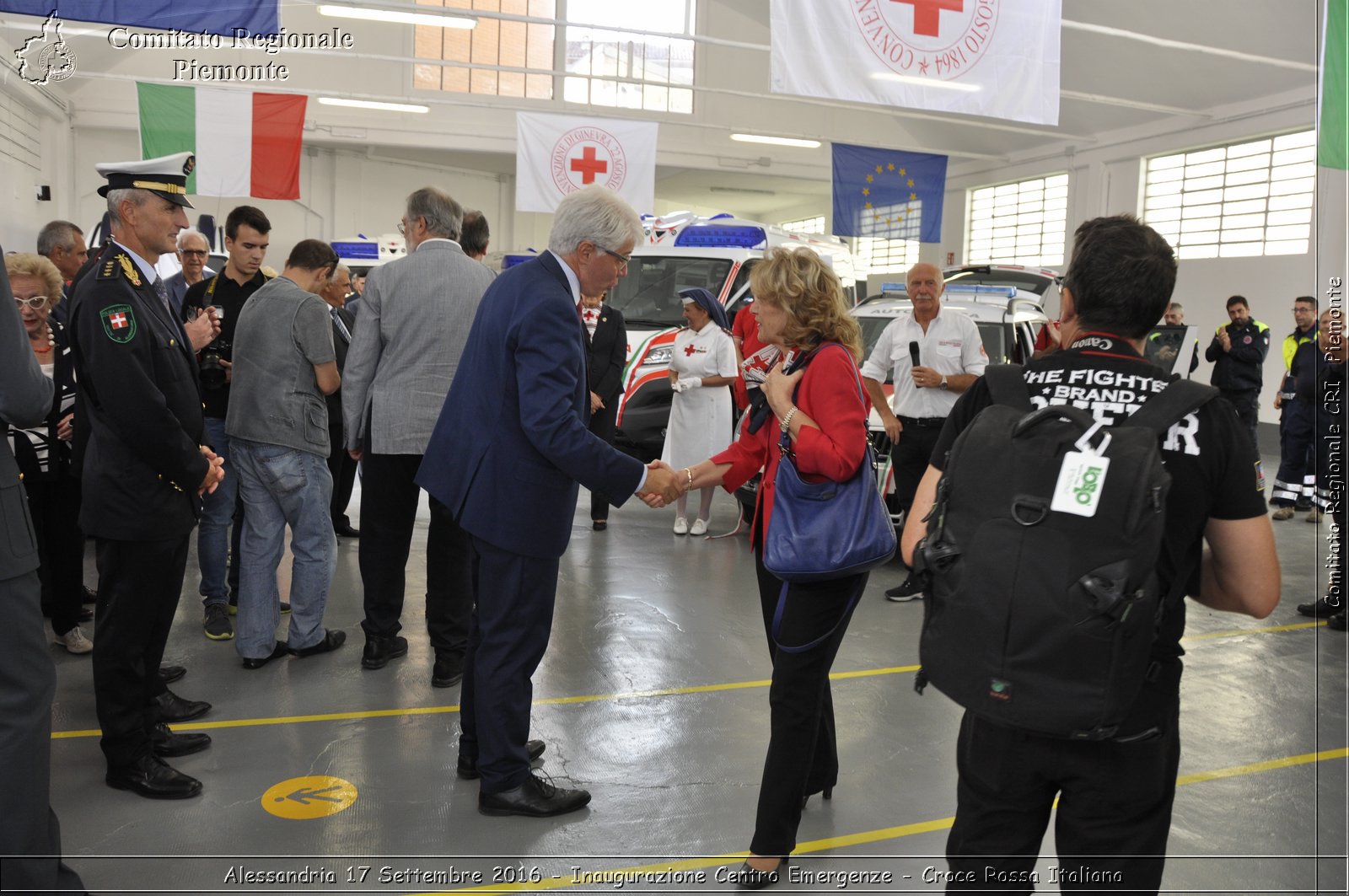 Alessandria 17 Settembre 2016 - Inaugurazione Centro Emergenze - Croce Rossa Italiana- Comitato Regionale del Piemonte