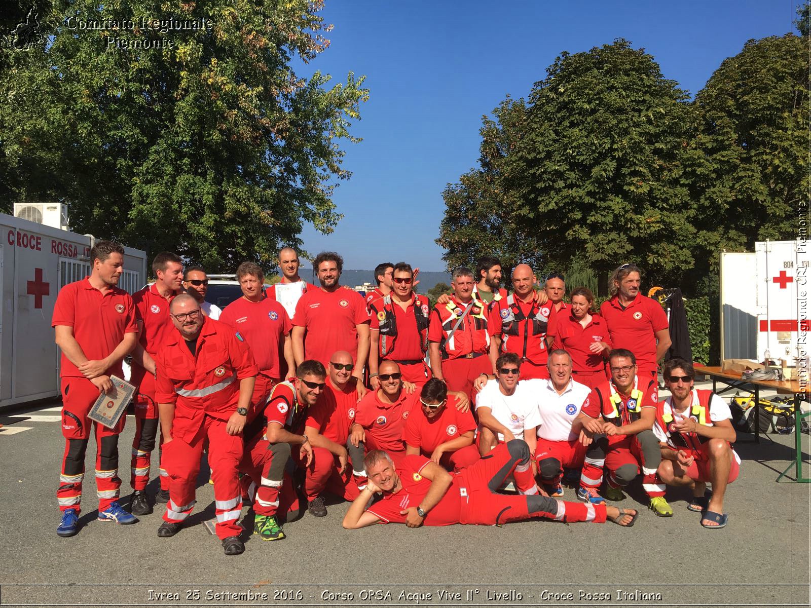 Ivrea 25 Settembre 2016 - Corso OPSA Acque Vive II Livello - Croce Rossa Italiana- Comitato Regionale del Piemonte