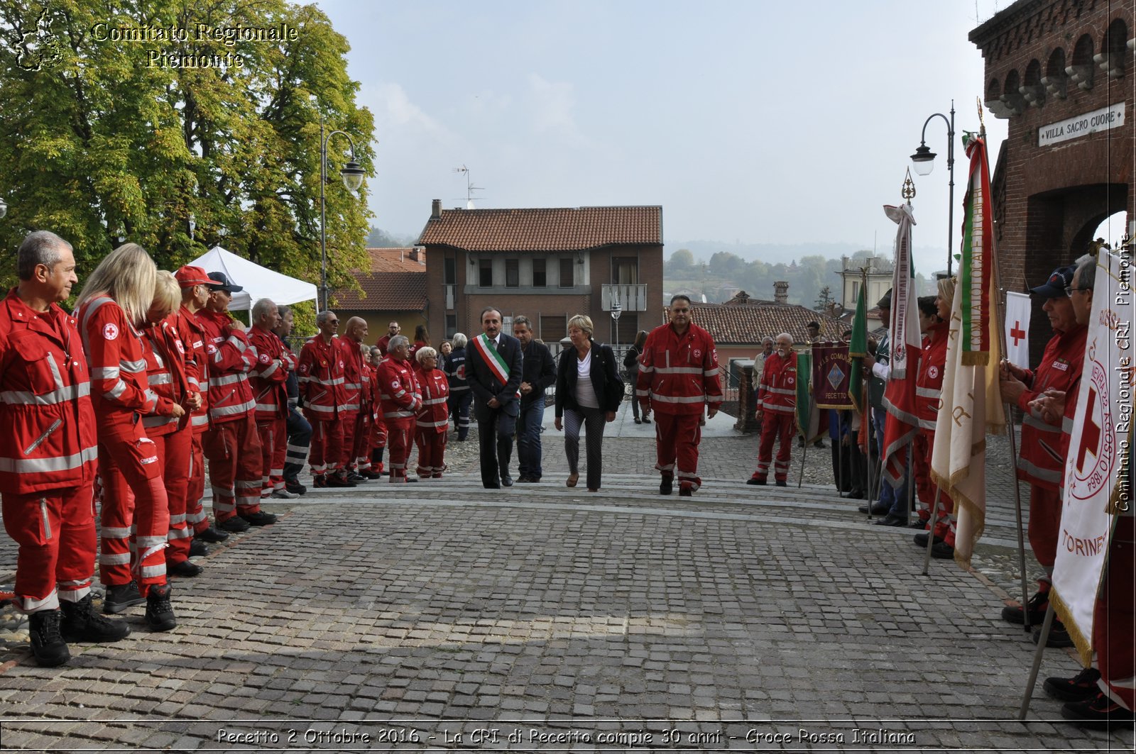 Pecetto 2 Ottobre 2016 - La CRI di Pecetto compie 30 anni - Croce Rossa Italiana- Comitato Regionale del Piemonte