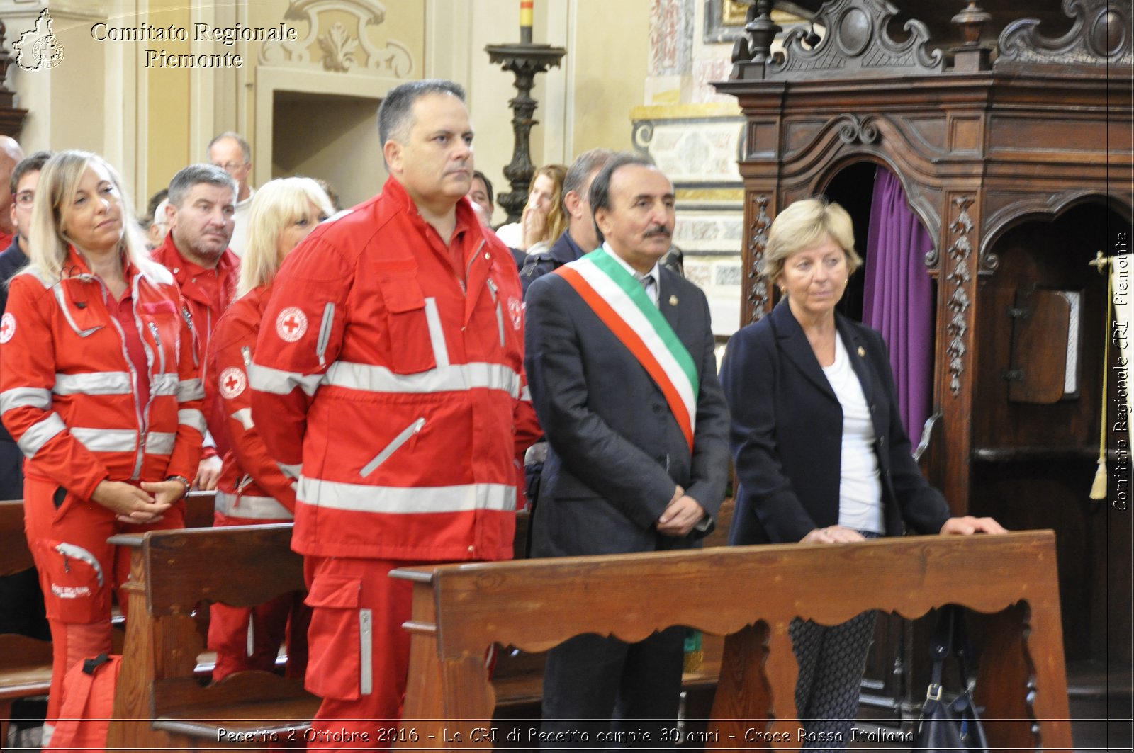 Pecetto 2 Ottobre 2016 - La CRI di Pecetto compie 30 anni - Croce Rossa Italiana- Comitato Regionale del Piemonte