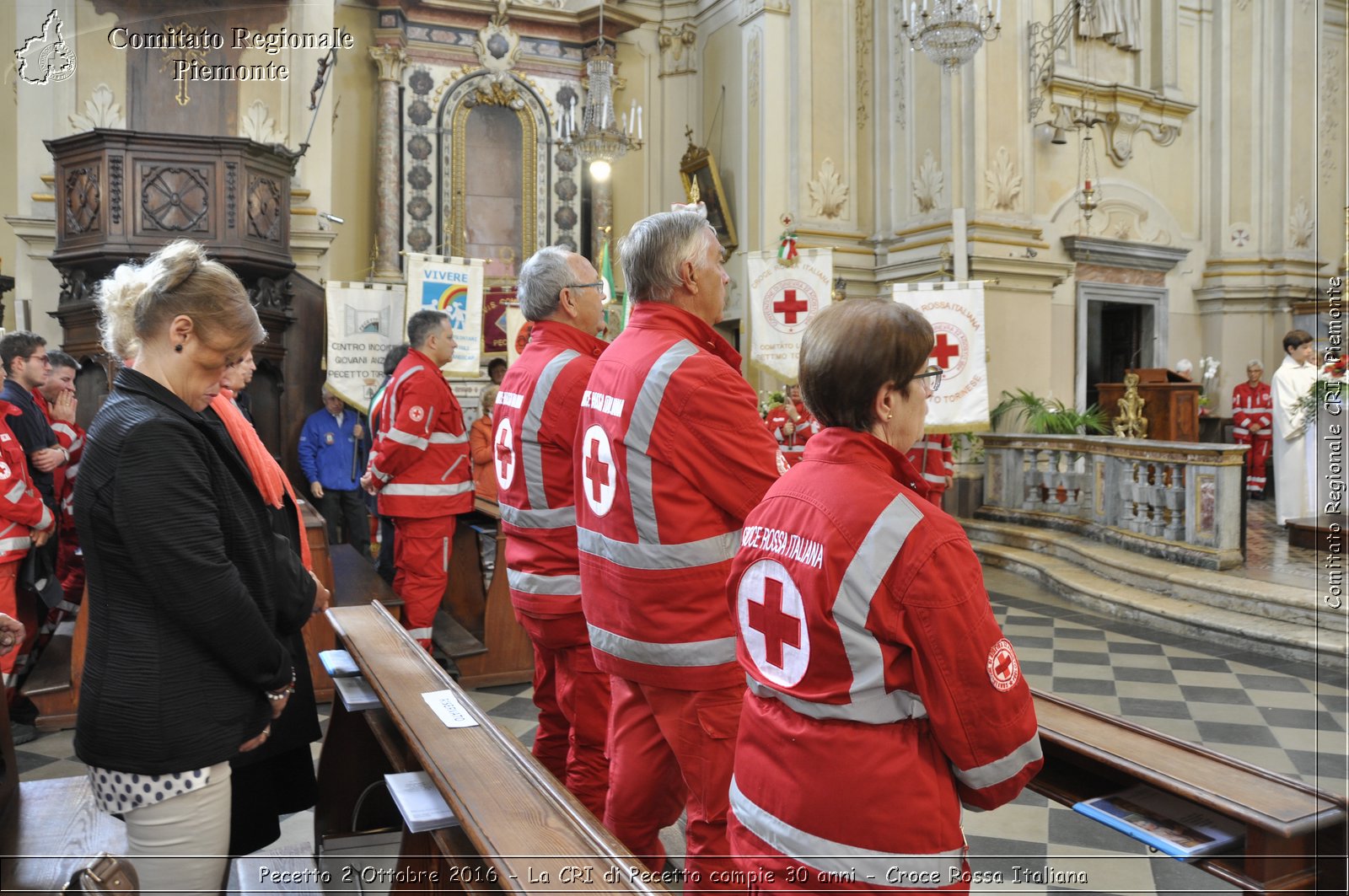 Pecetto 2 Ottobre 2016 - La CRI di Pecetto compie 30 anni - Croce Rossa Italiana- Comitato Regionale del Piemonte