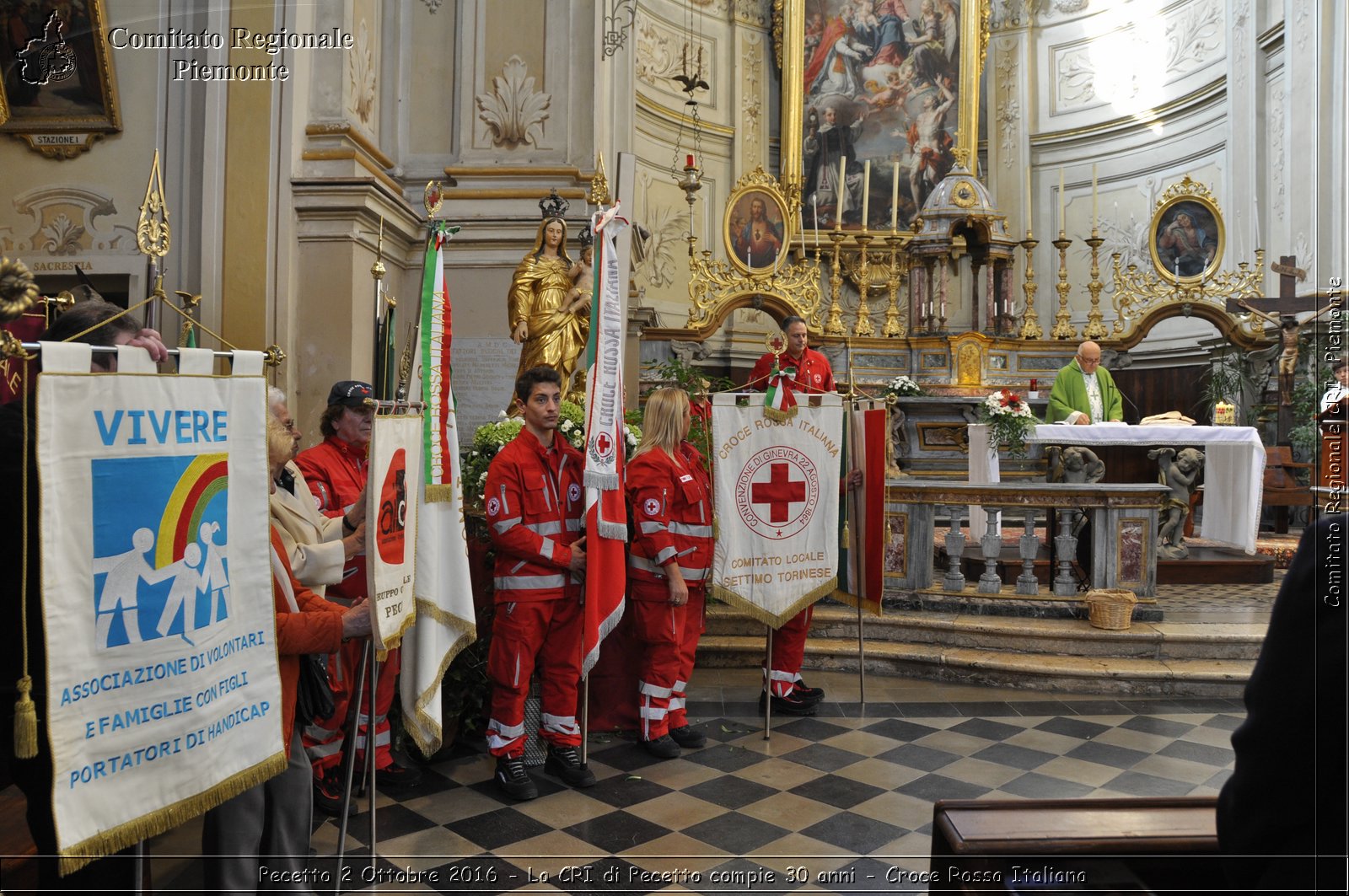 Pecetto 2 Ottobre 2016 - La CRI di Pecetto compie 30 anni - Croce Rossa Italiana- Comitato Regionale del Piemonte