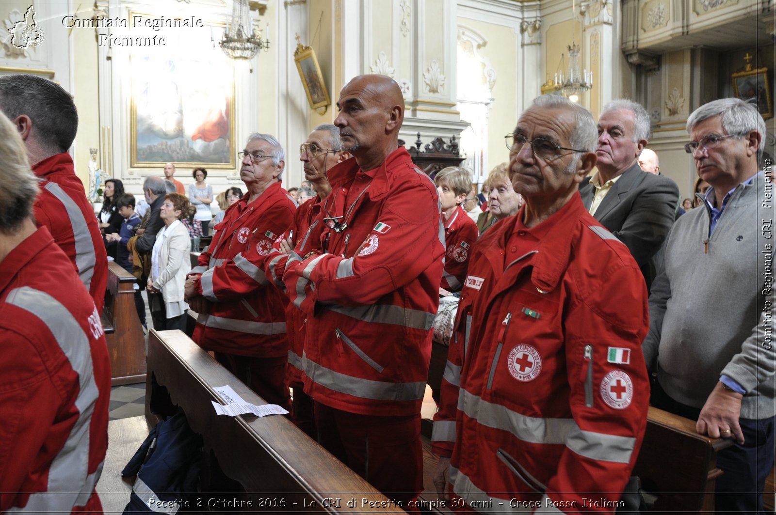 Pecetto 2 Ottobre 2016 - La CRI di Pecetto compie 30 anni - Croce Rossa Italiana- Comitato Regionale del Piemonte