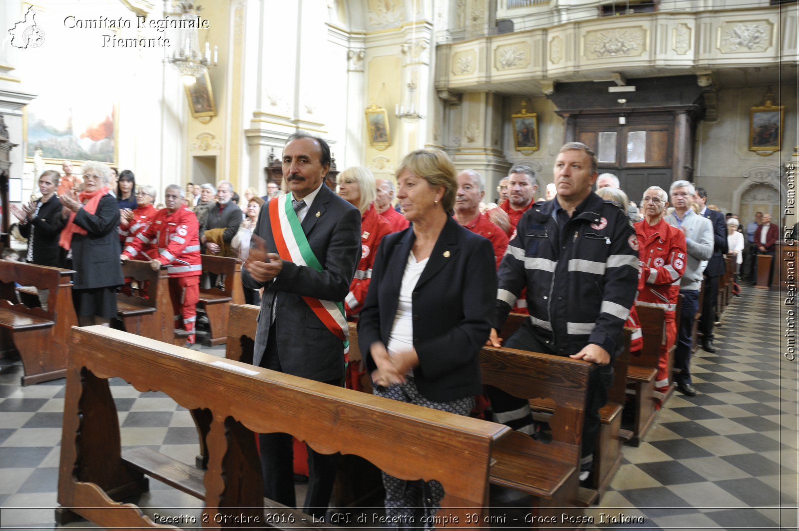 Pecetto 2 Ottobre 2016 - La CRI di Pecetto compie 30 anni - Croce Rossa Italiana- Comitato Regionale del Piemonte