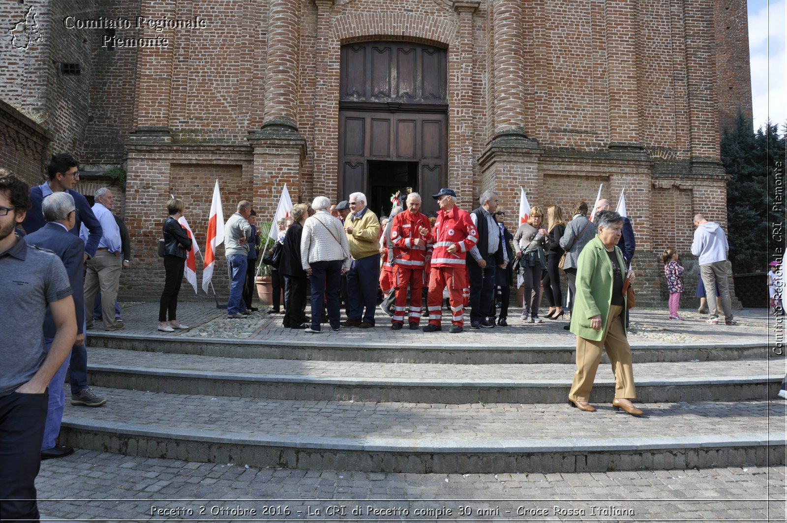 Pecetto 2 Ottobre 2016 - La CRI di Pecetto compie 30 anni - Croce Rossa Italiana- Comitato Regionale del Piemonte