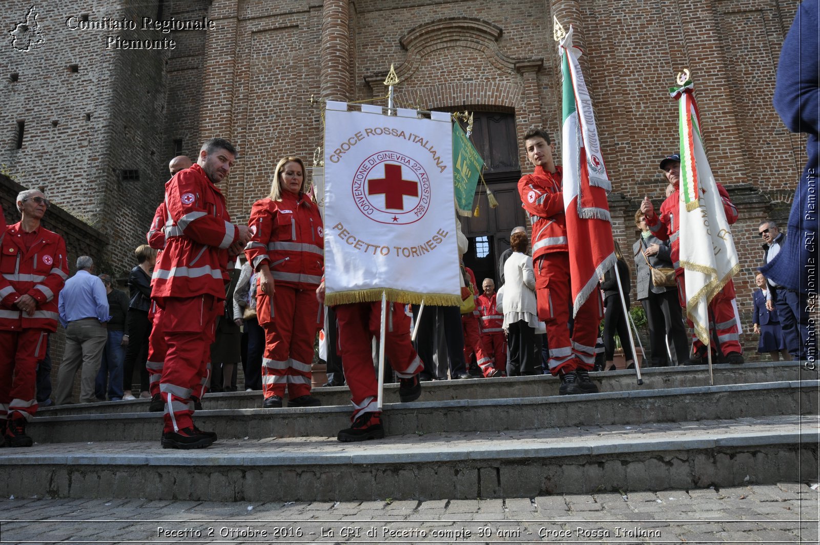 Pecetto 2 Ottobre 2016 - La CRI di Pecetto compie 30 anni - Croce Rossa Italiana- Comitato Regionale del Piemonte