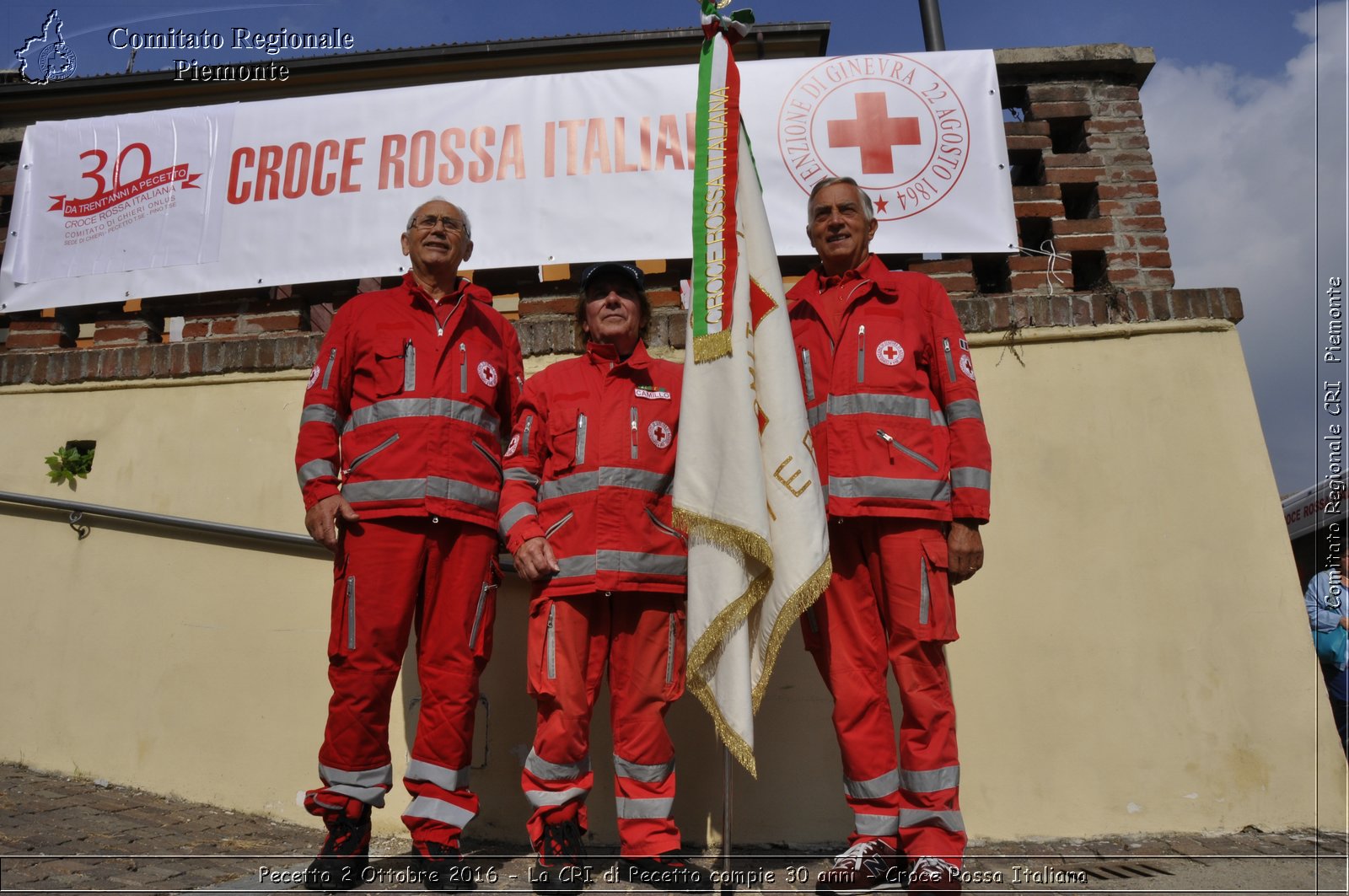 Pecetto 2 Ottobre 2016 - La CRI di Pecetto compie 30 anni - Croce Rossa Italiana- Comitato Regionale del Piemonte