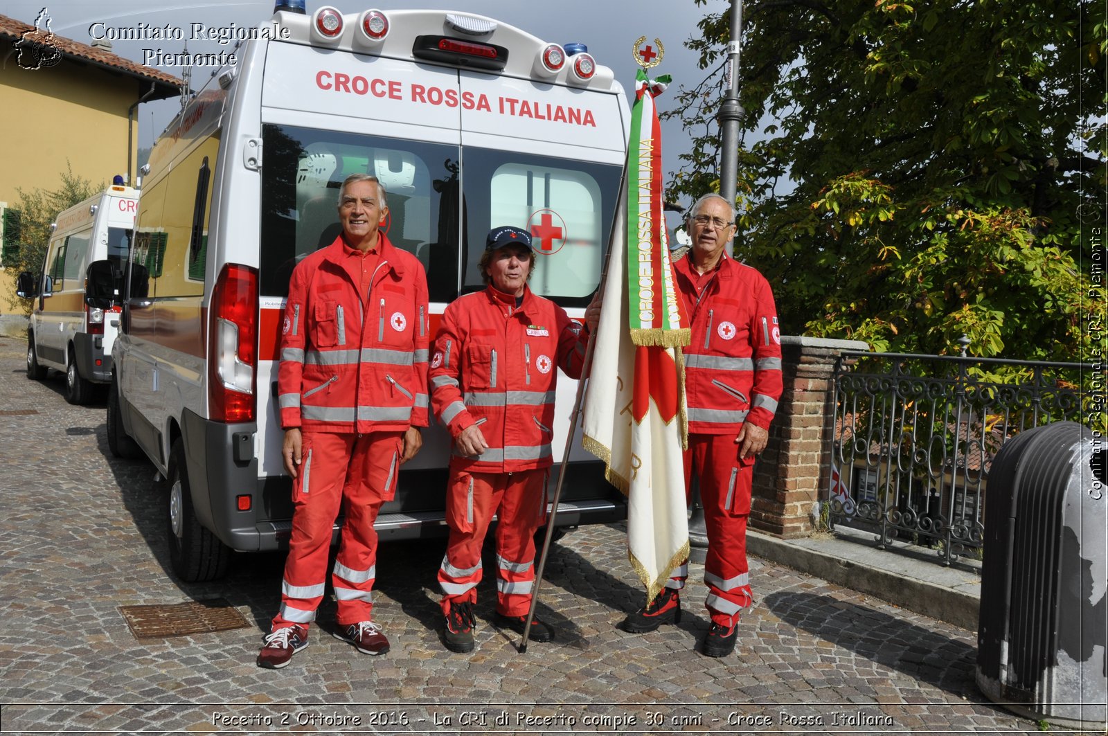 Pecetto 2 Ottobre 2016 - La CRI di Pecetto compie 30 anni - Croce Rossa Italiana- Comitato Regionale del Piemonte