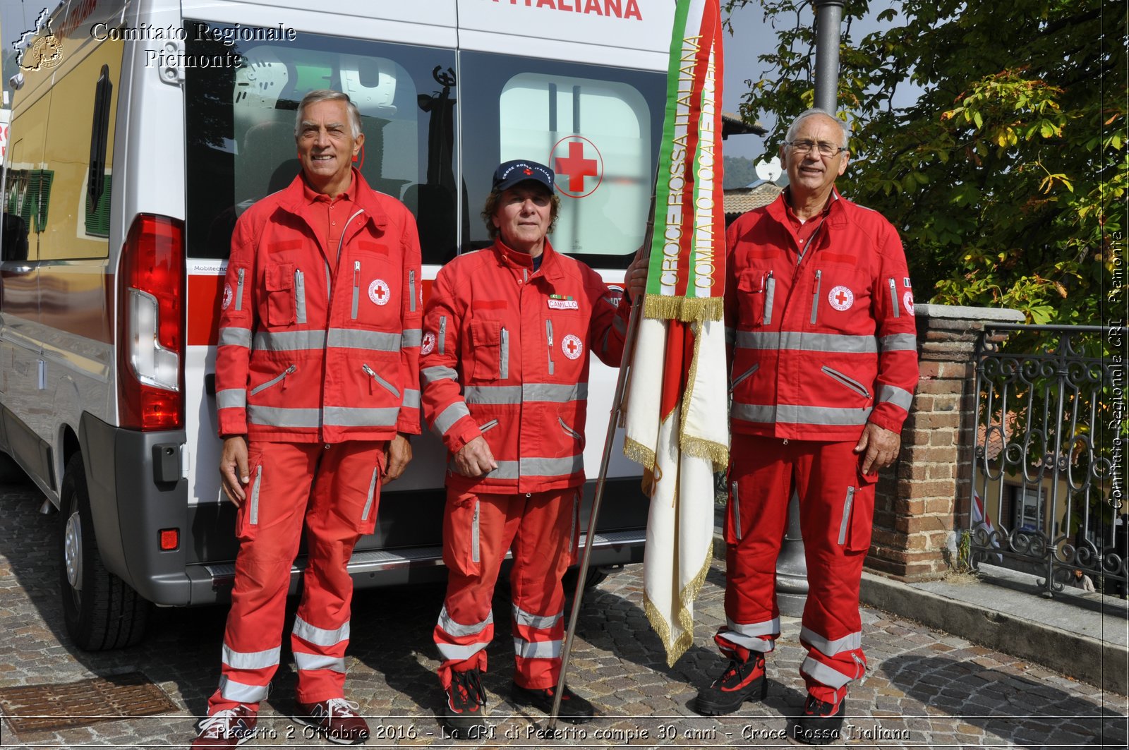 Pecetto 2 Ottobre 2016 - La CRI di Pecetto compie 30 anni - Croce Rossa Italiana- Comitato Regionale del Piemonte