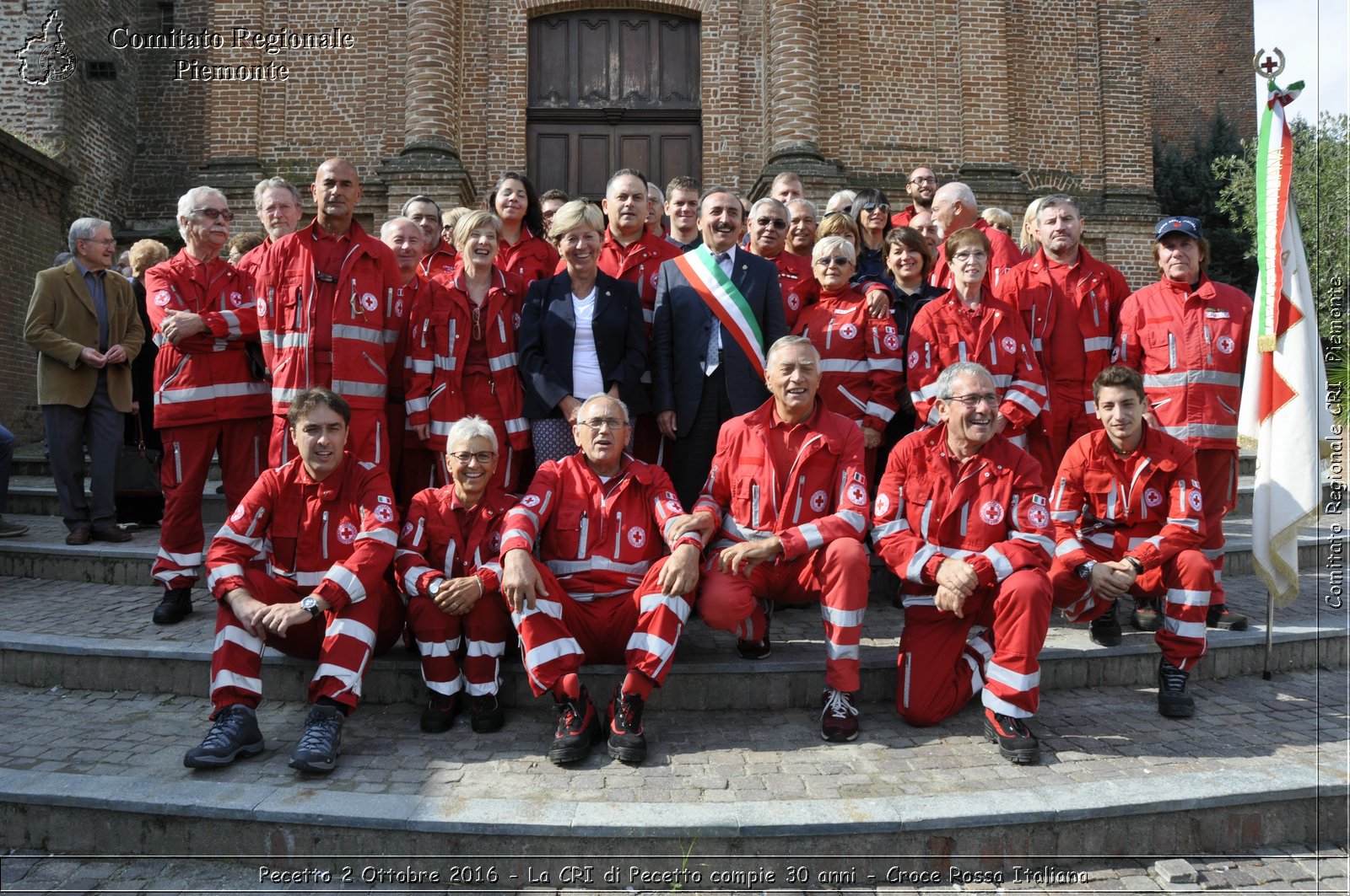 Pecetto 2 Ottobre 2016 - La CRI di Pecetto compie 30 anni - Croce Rossa Italiana- Comitato Regionale del Piemonte