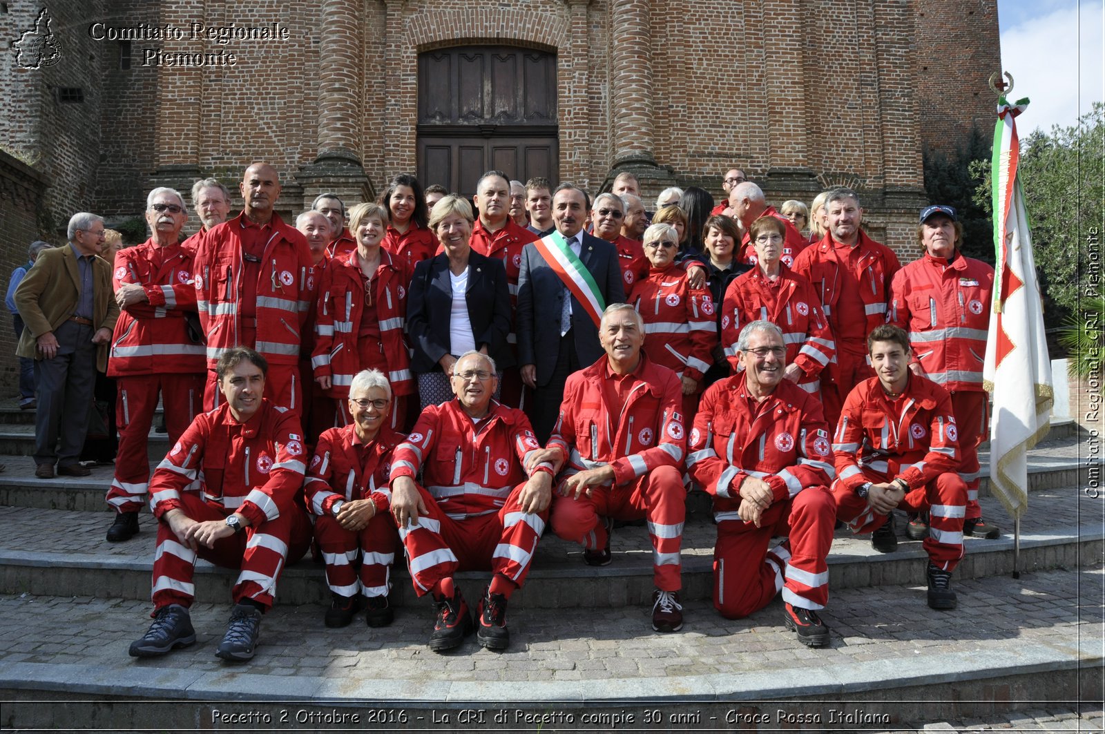 Pecetto 2 Ottobre 2016 - La CRI di Pecetto compie 30 anni - Croce Rossa Italiana- Comitato Regionale del Piemonte