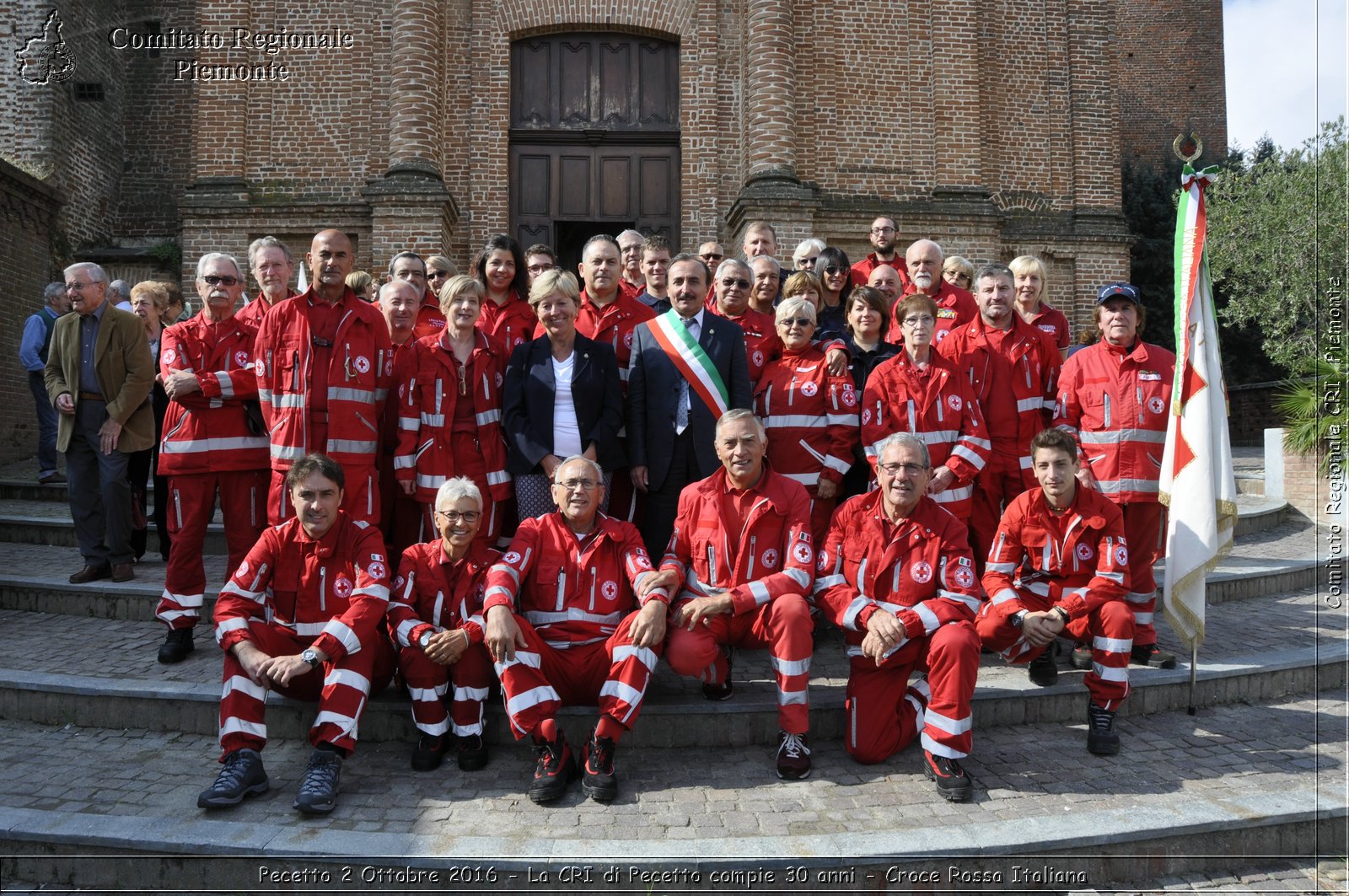 Pecetto 2 Ottobre 2016 - La CRI di Pecetto compie 30 anni - Croce Rossa Italiana- Comitato Regionale del Piemonte