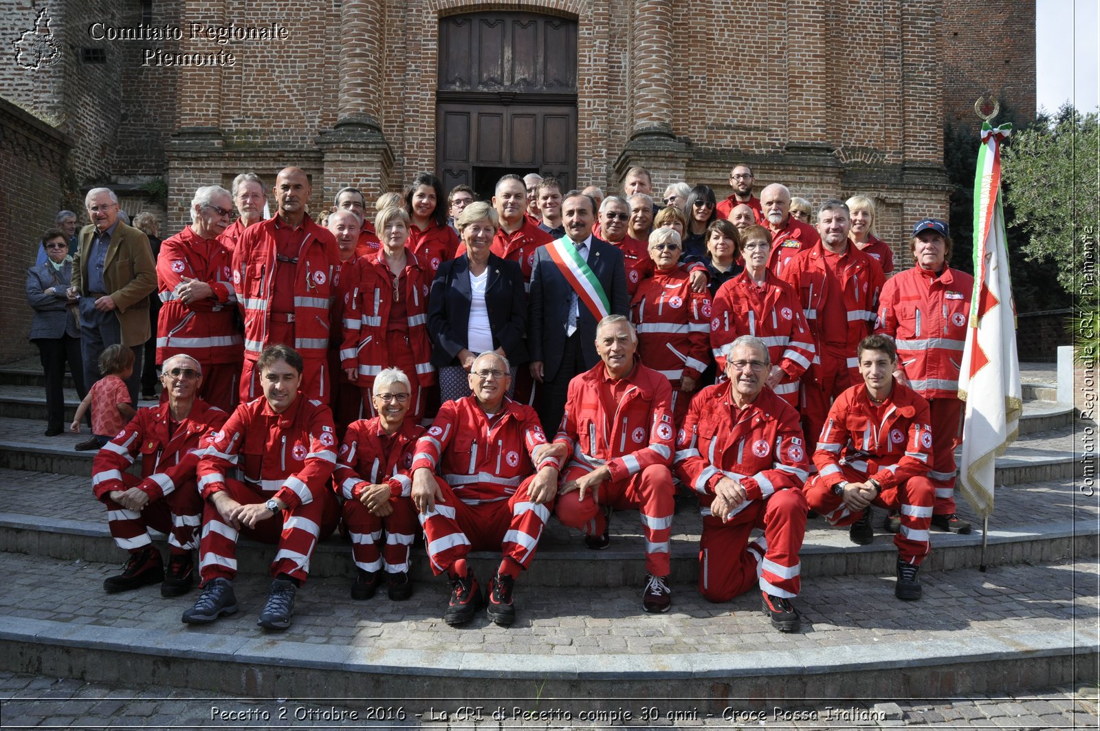 Pecetto 2 Ottobre 2016 - La CRI di Pecetto compie 30 anni - Croce Rossa Italiana- Comitato Regionale del Piemonte