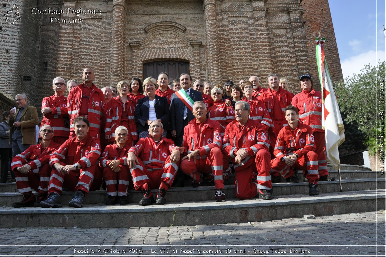 Pecetto 2 Ottobre 2016 - La CRI di Pecetto compie 30 anni - Croce Rossa Italiana- Comitato Regionale del Piemonte