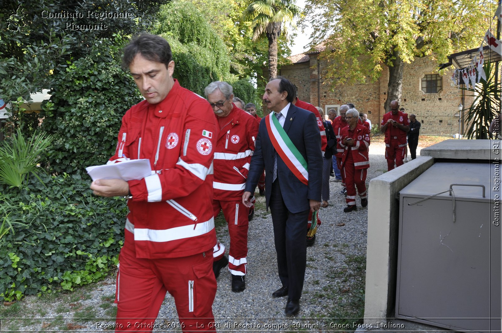 Pecetto 2 Ottobre 2016 - La CRI di Pecetto compie 30 anni - Croce Rossa Italiana- Comitato Regionale del Piemonte