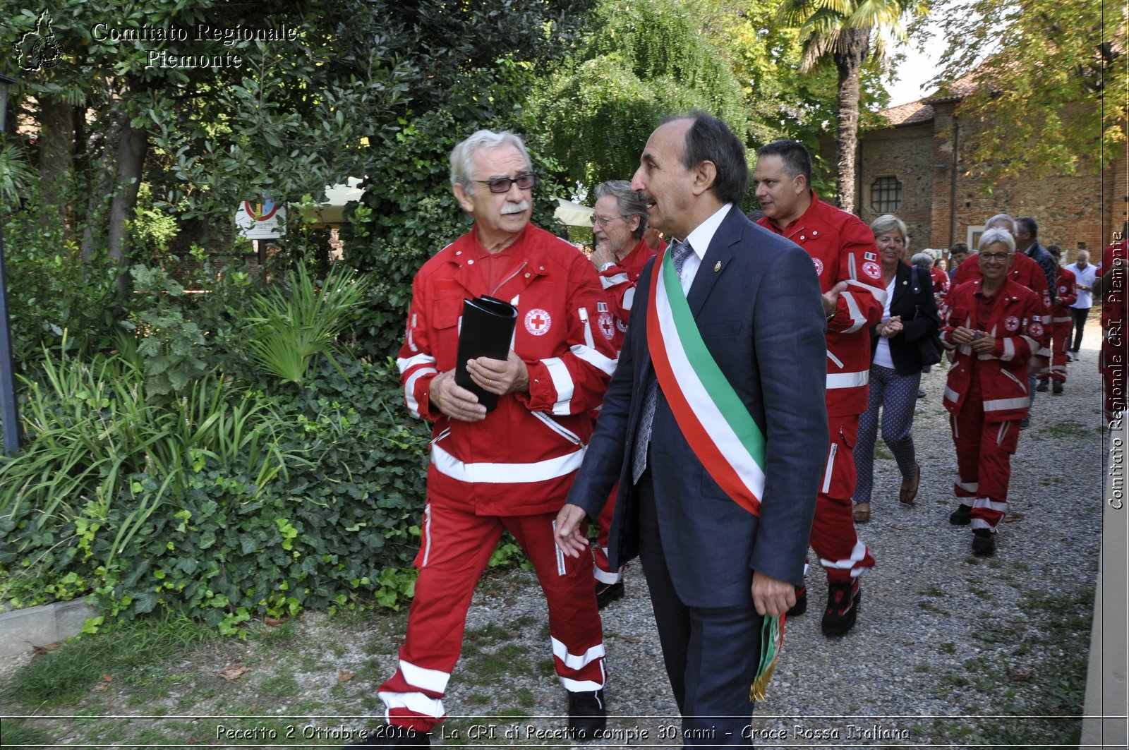 Pecetto 2 Ottobre 2016 - La CRI di Pecetto compie 30 anni - Croce Rossa Italiana- Comitato Regionale del Piemonte