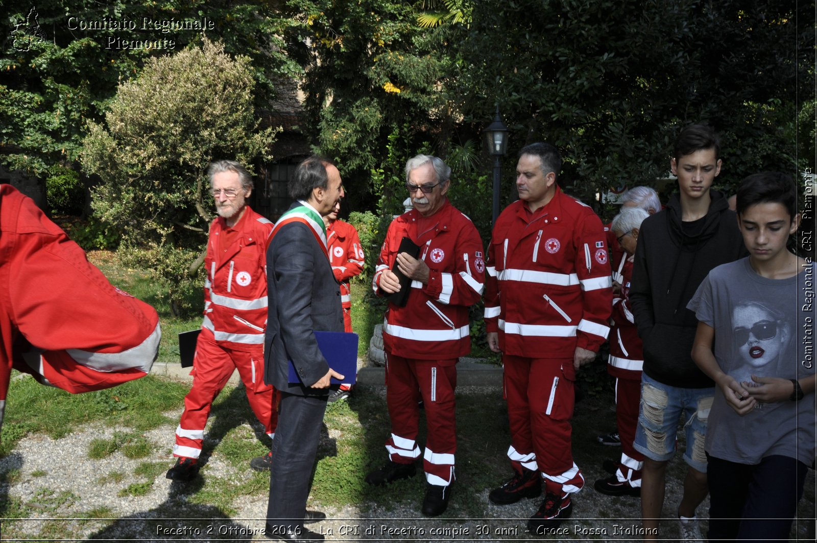 Pecetto 2 Ottobre 2016 - La CRI di Pecetto compie 30 anni - Croce Rossa Italiana- Comitato Regionale del Piemonte