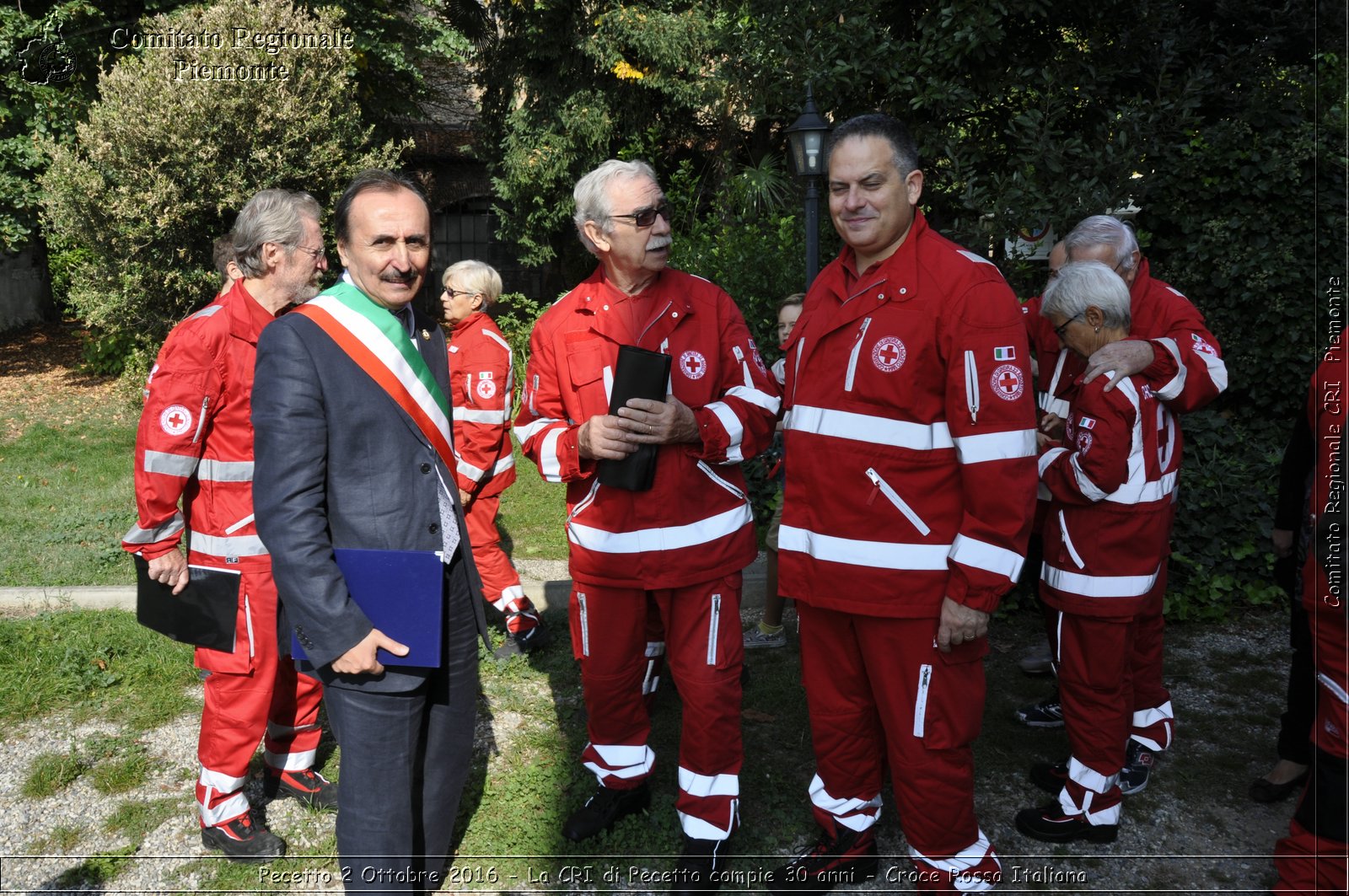 Pecetto 2 Ottobre 2016 - La CRI di Pecetto compie 30 anni - Croce Rossa Italiana- Comitato Regionale del Piemonte