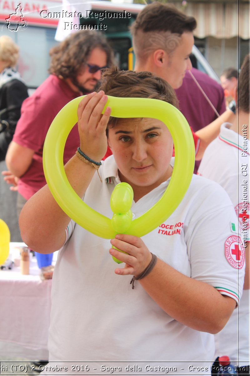 Mathi (TO) 2 Ottobre 2016 - Sagra della Castagna - Croce Rossa Italiana- Comitato Regionale del Piemonte