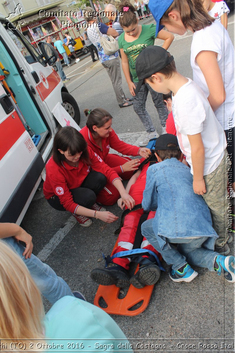 Mathi (TO) 2 Ottobre 2016 - Sagra della Castagna - Croce Rossa Italiana- Comitato Regionale del Piemonte