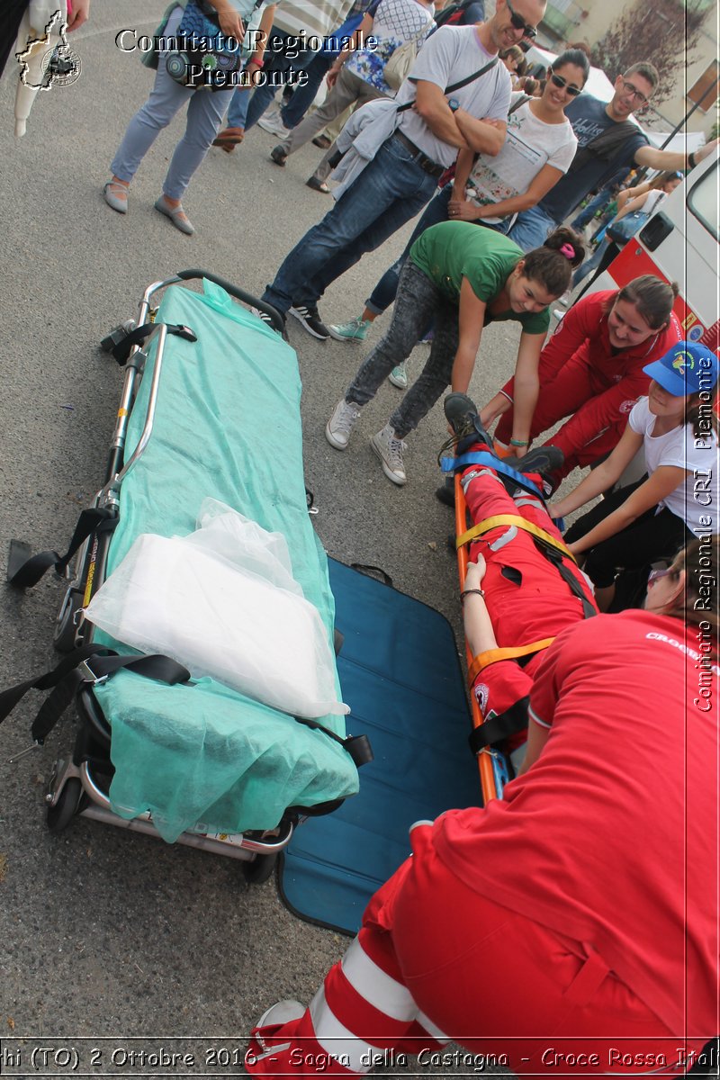 Mathi (TO) 2 Ottobre 2016 - Sagra della Castagna - Croce Rossa Italiana- Comitato Regionale del Piemonte
