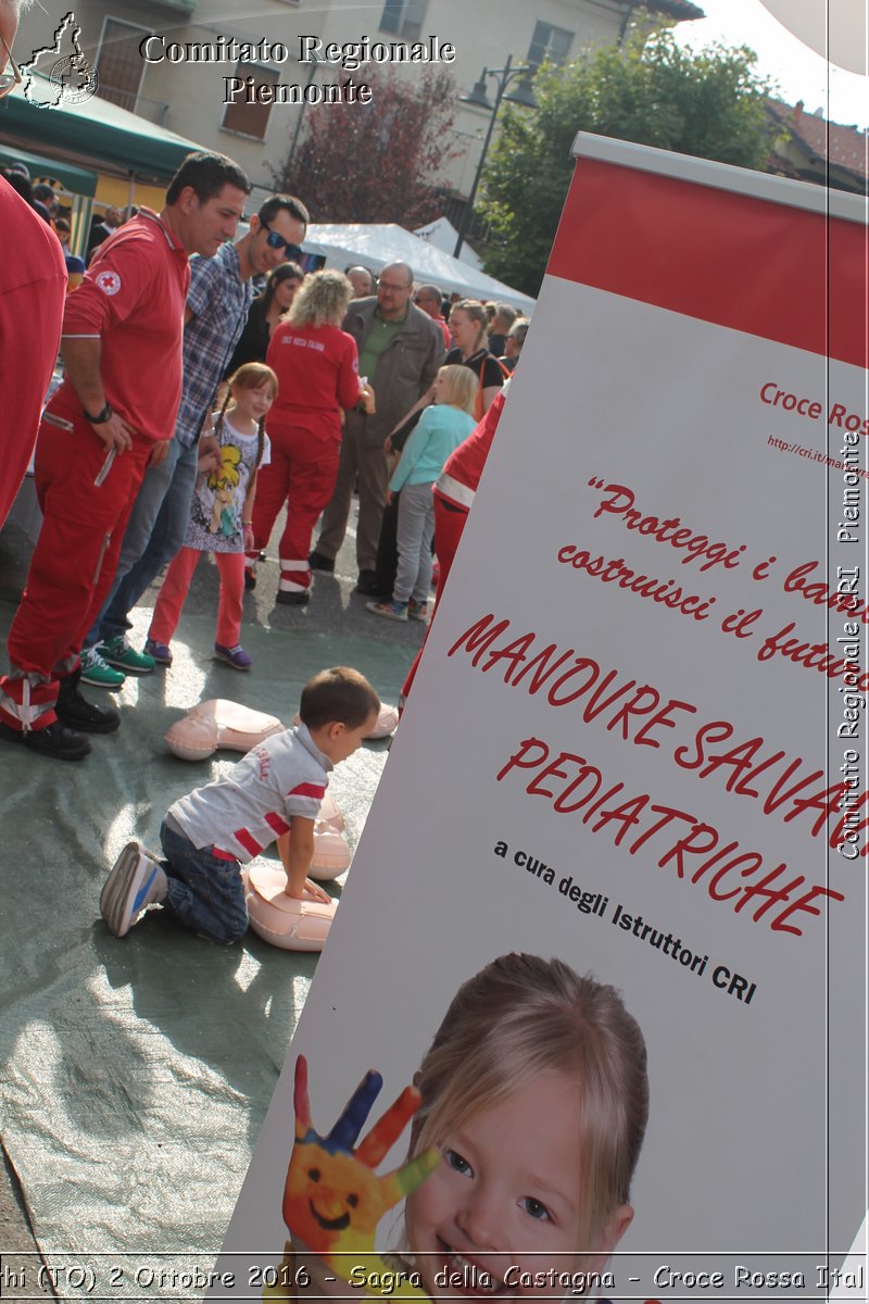 Mathi (TO) 2 Ottobre 2016 - Sagra della Castagna - Croce Rossa Italiana- Comitato Regionale del Piemonte