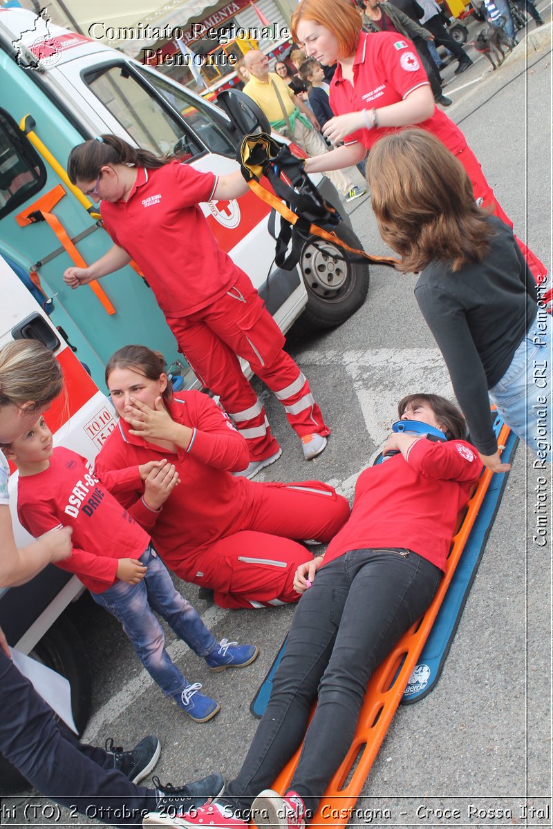 Mathi (TO) 2 Ottobre 2016 - Sagra della Castagna - Croce Rossa Italiana- Comitato Regionale del Piemonte
