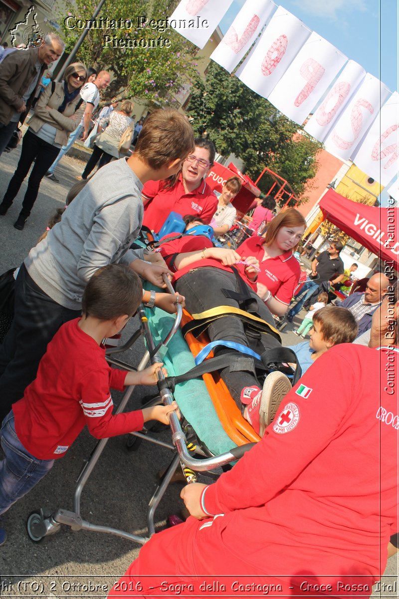 Mathi (TO) 2 Ottobre 2016 - Sagra della Castagna - Croce Rossa Italiana- Comitato Regionale del Piemonte