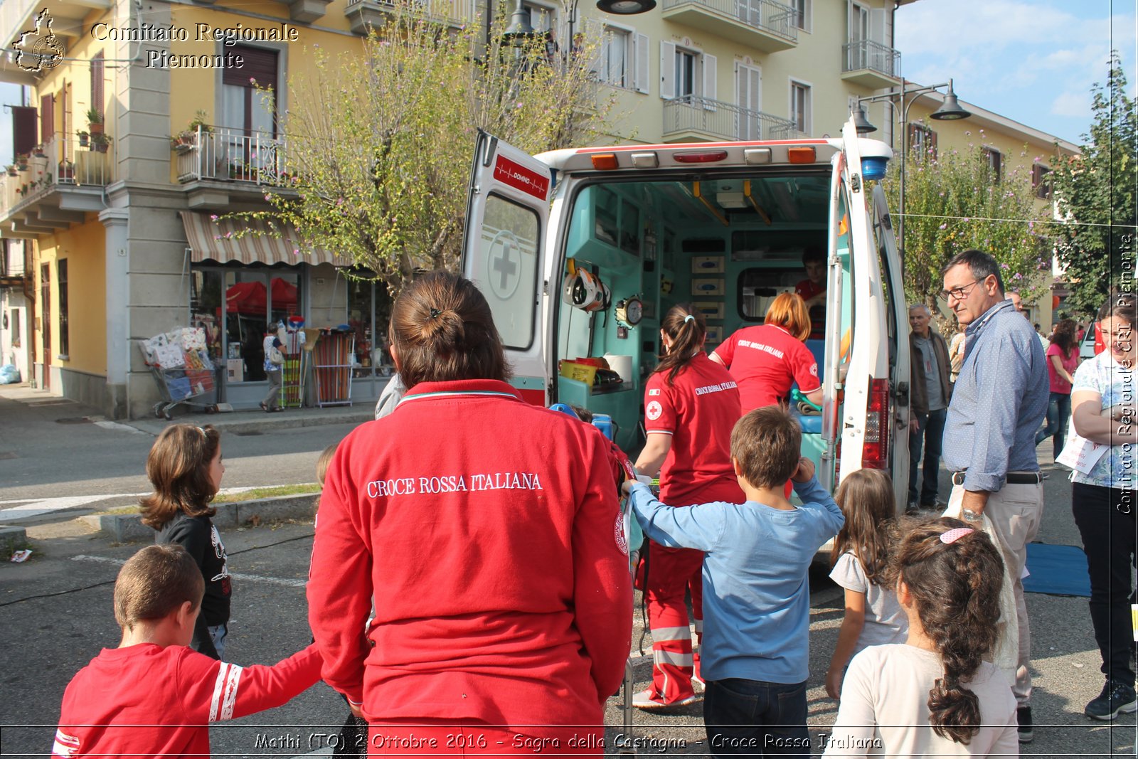 Mathi (TO) 2 Ottobre 2016 - Sagra della Castagna - Croce Rossa Italiana- Comitato Regionale del Piemonte