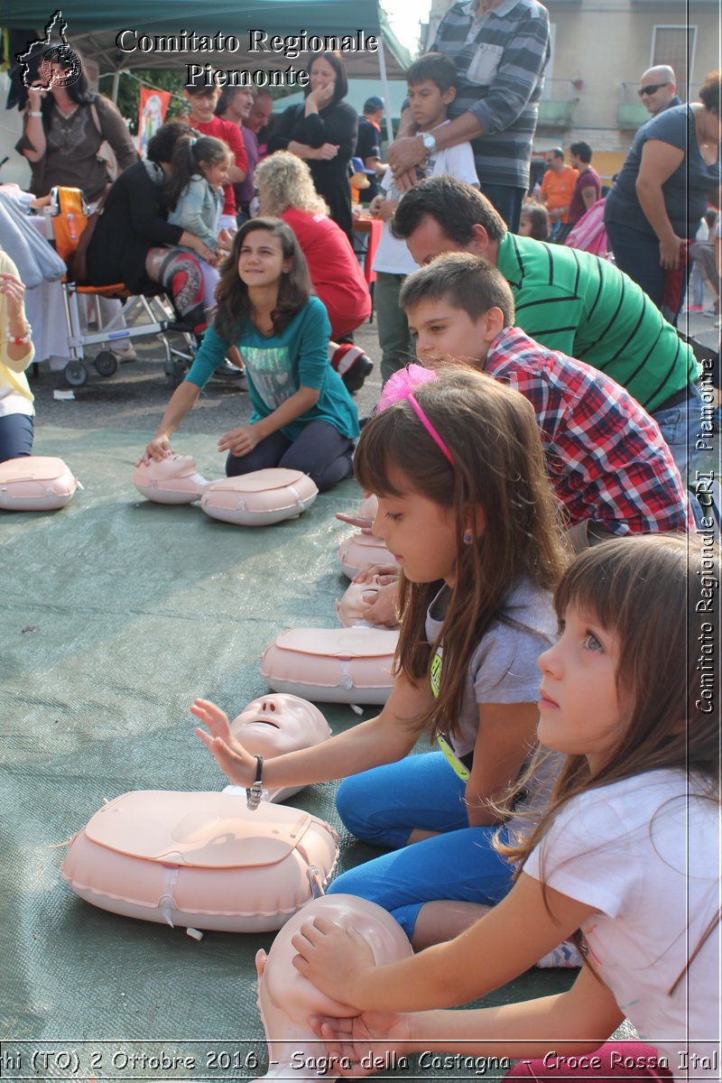 Mathi (TO) 2 Ottobre 2016 - Sagra della Castagna - Croce Rossa Italiana- Comitato Regionale del Piemonte