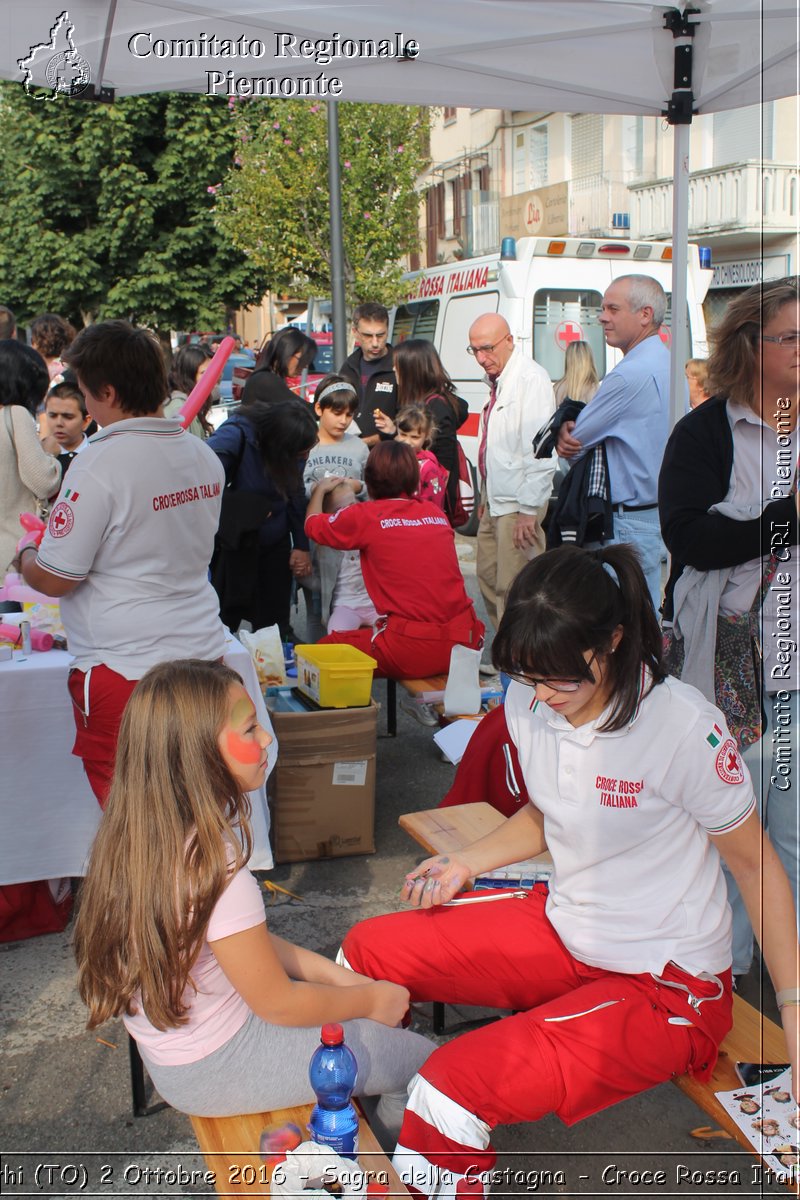 Mathi (TO) 2 Ottobre 2016 - Sagra della Castagna - Croce Rossa Italiana- Comitato Regionale del Piemonte