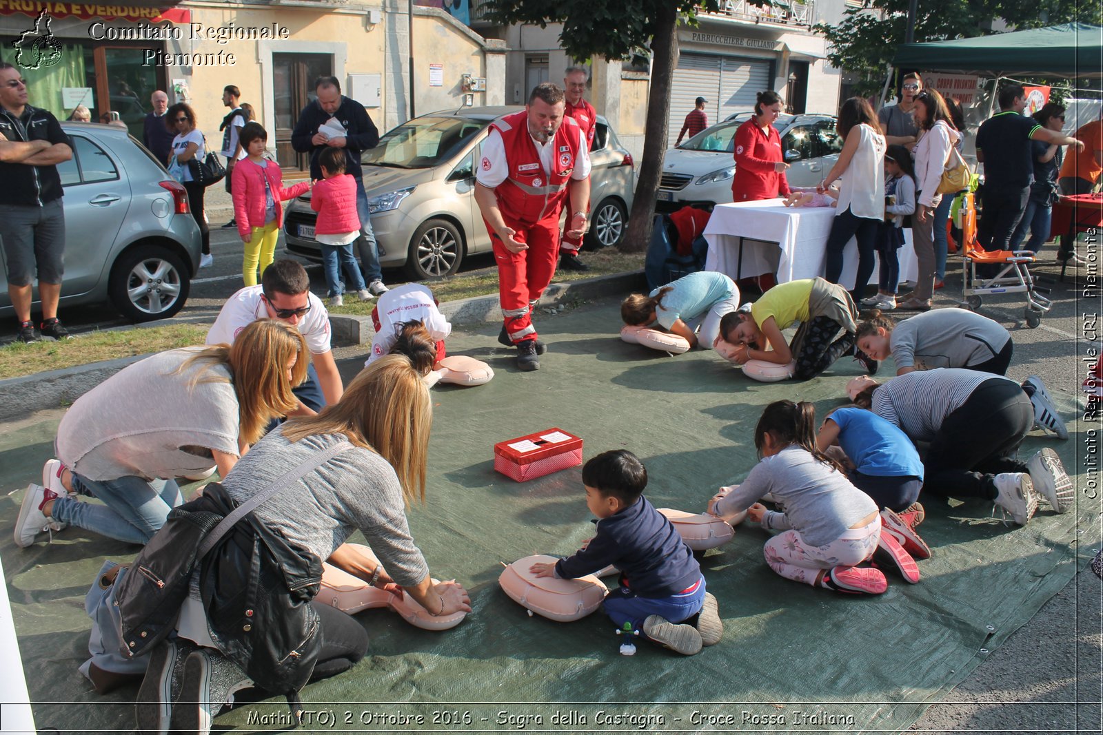 Mathi (TO) 2 Ottobre 2016 - Sagra della Castagna - Croce Rossa Italiana- Comitato Regionale del Piemonte