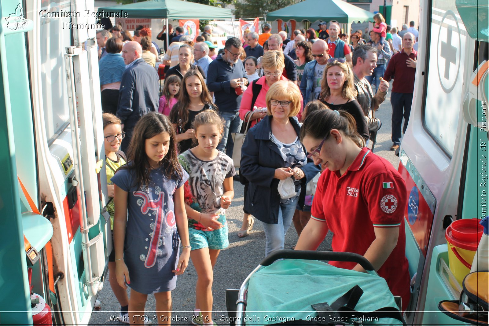 Mathi (TO) 2 Ottobre 2016 - Sagra della Castagna - Croce Rossa Italiana- Comitato Regionale del Piemonte