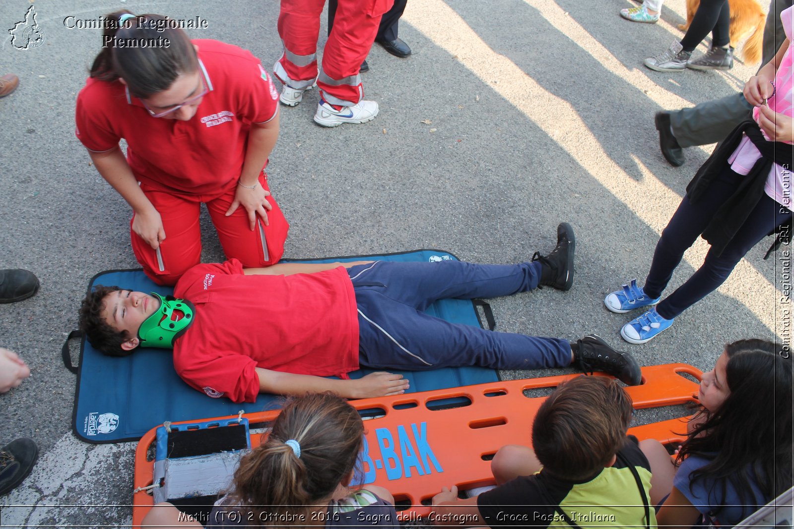 Mathi (TO) 2 Ottobre 2016 - Sagra della Castagna - Croce Rossa Italiana- Comitato Regionale del Piemonte