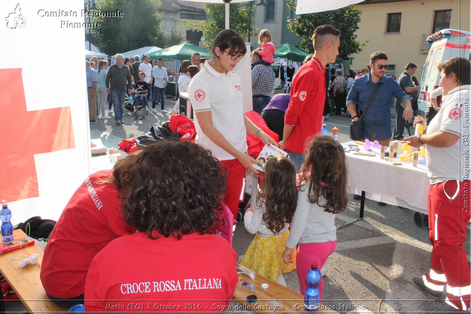 Mathi (TO) 2 Ottobre 2016 - Sagra della Castagna - Croce Rossa Italiana- Comitato Regionale del Piemonte