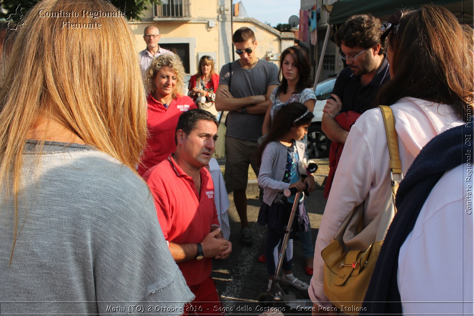 Mathi (TO) 2 Ottobre 2016 - Sagra della Castagna - Croce Rossa Italiana- Comitato Regionale del Piemonte