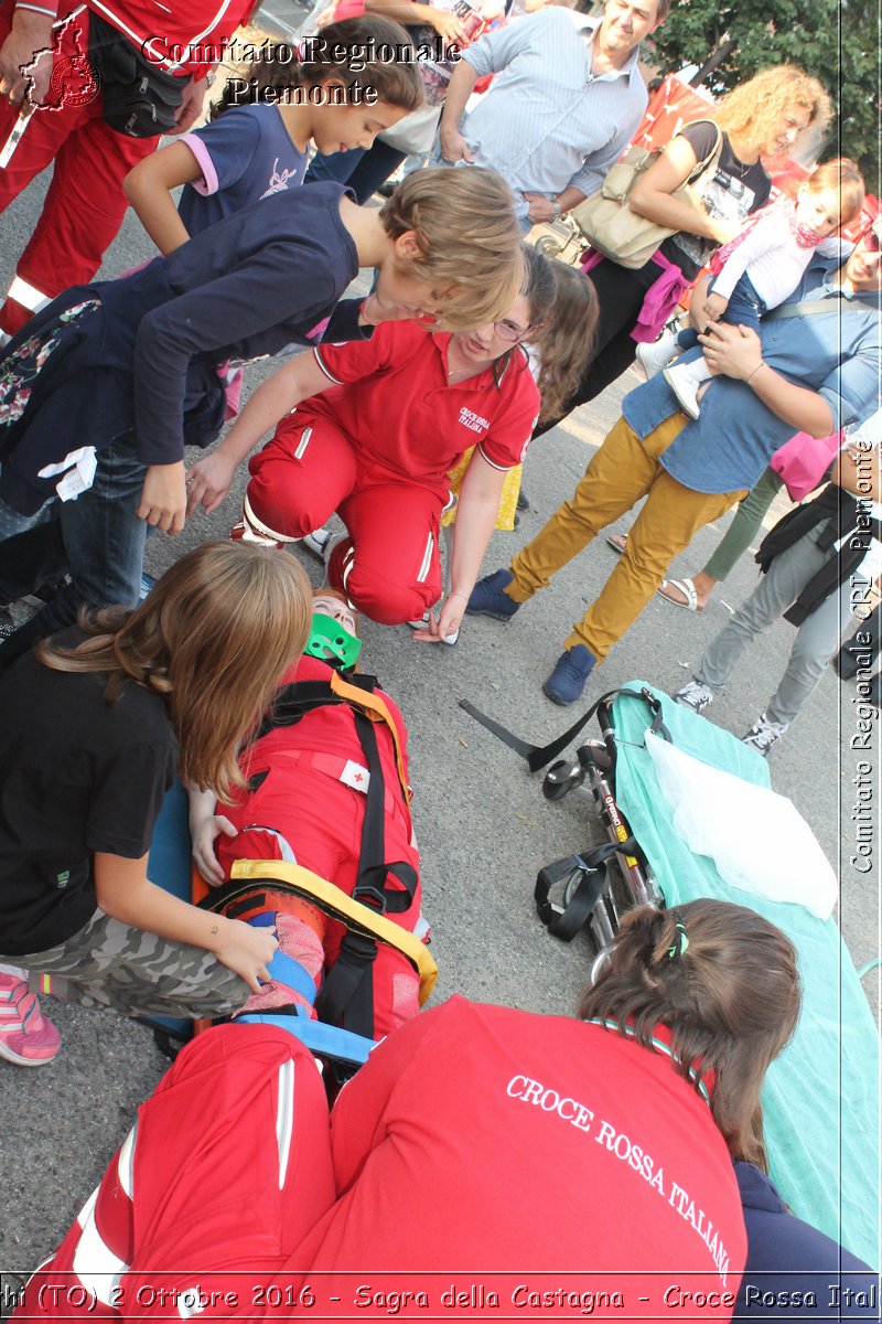 Mathi (TO) 2 Ottobre 2016 - Sagra della Castagna - Croce Rossa Italiana- Comitato Regionale del Piemonte
